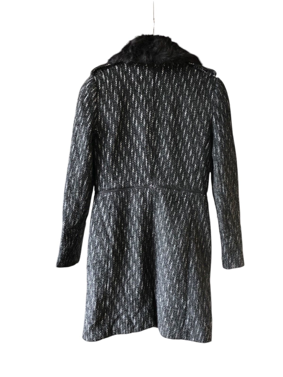 Armani Exchange Armani Exchange Collection Glen Plaid Wool Winter Coat Size XS / US 0-2 / IT 36-38 - 2 Thumbnail