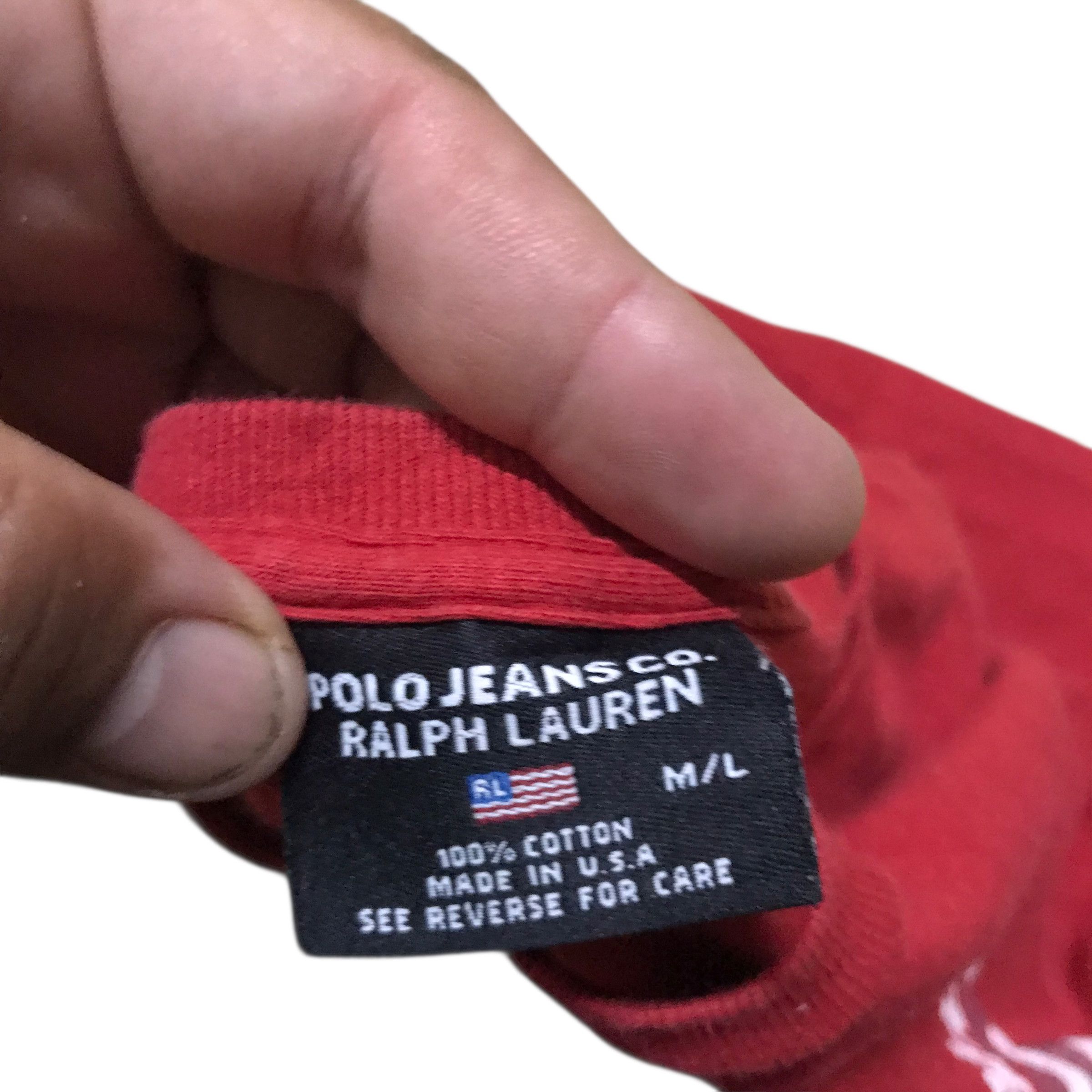 Polo Ralph Lauren Polo Jeans co Ralph Lauren Flag Usa Size US S / EU 44-46 / 1 - 8 Thumbnail