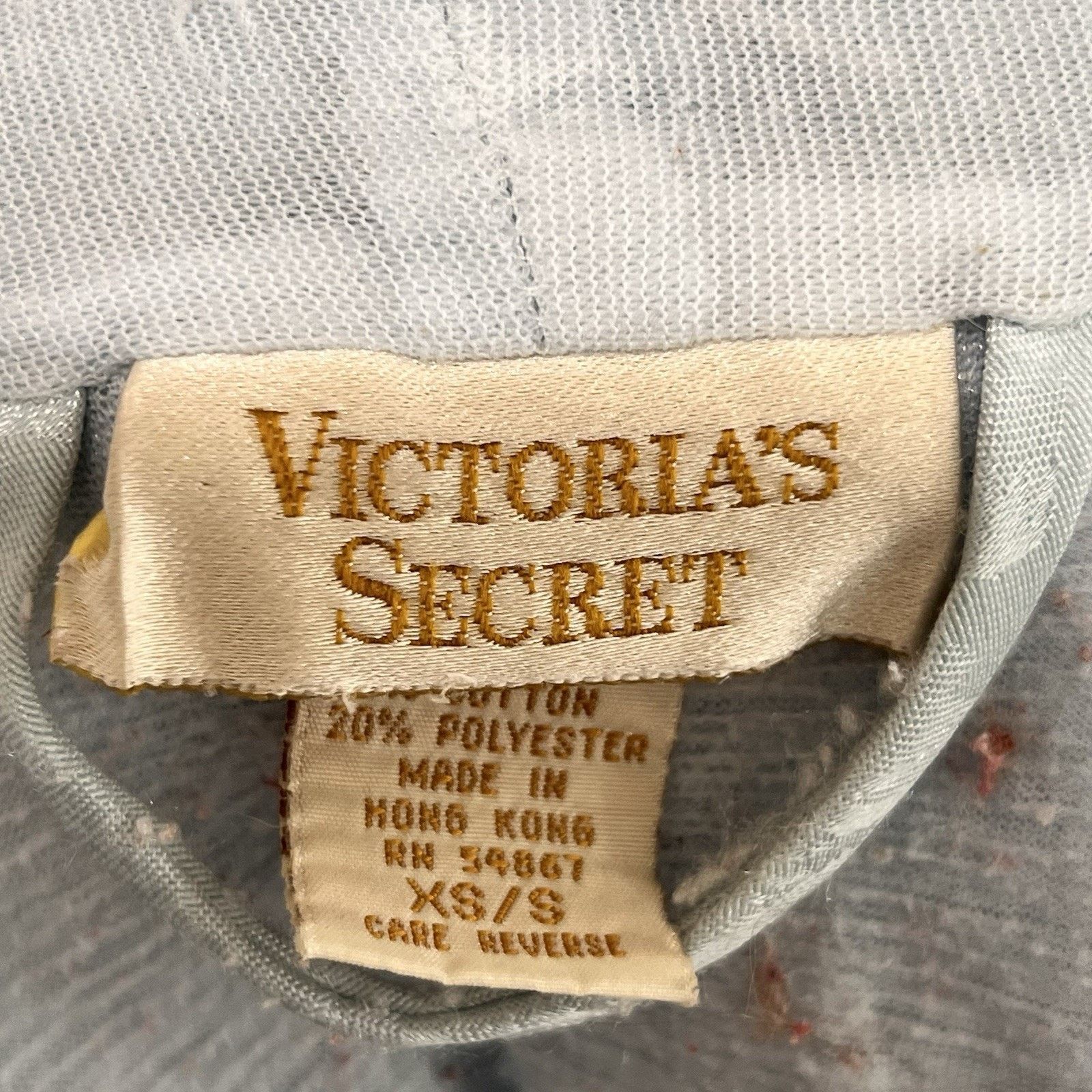 Victoria's Secret Victorias Secret Gold Label Terry Satin Long Robe XS/S Belt Size ONE SIZE - 7 Thumbnail