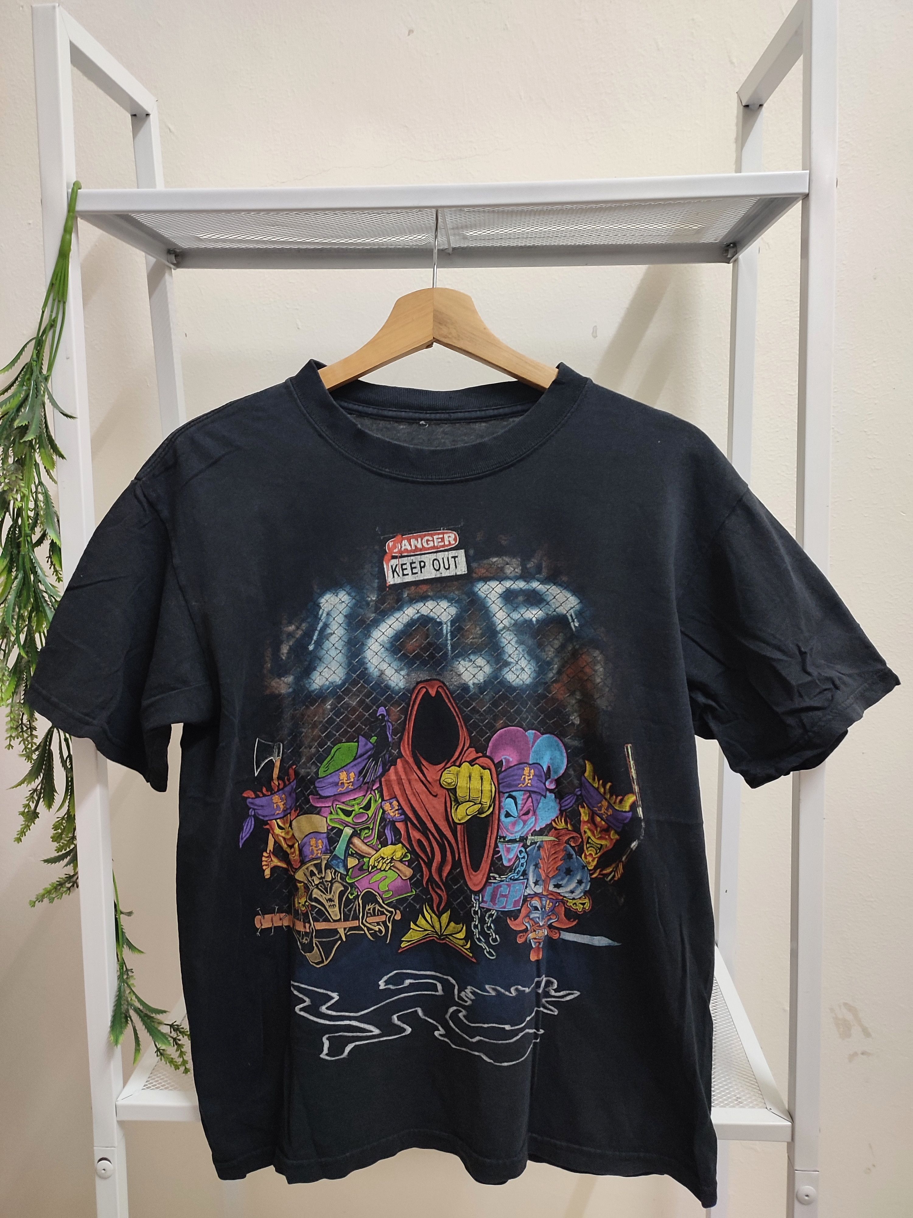 Vintage Vintage Psychopathic Record 'Danger Keep Out ' Tees Size US M / EU 48-50 / 2 - 1 Thumbnail