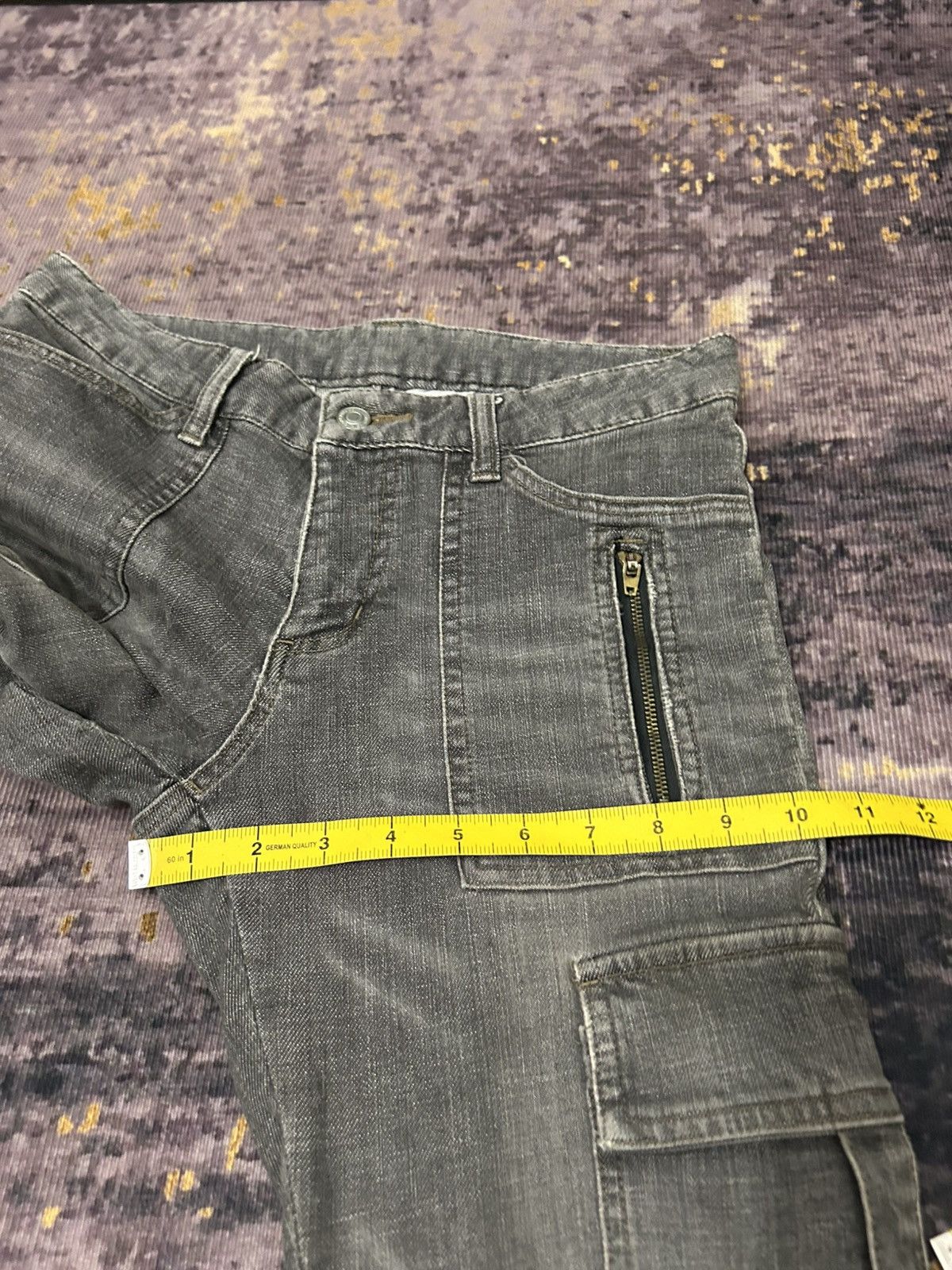 Tete Homme Japanese Bondage Cargo Flare Jeans Size US 30 / EU 46 - 18 Thumbnail
