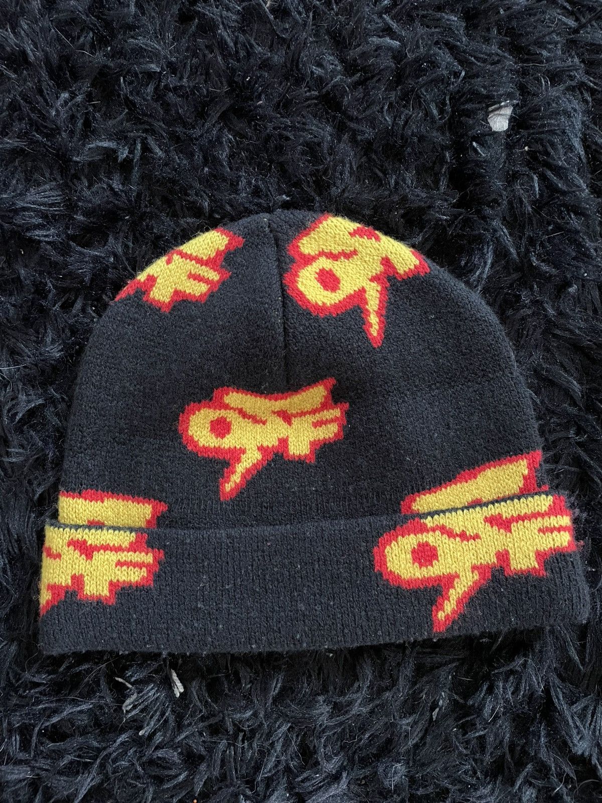 Off-White OFF WHITE Thunder Beanie Size ONE SIZE - 1 Thumbnail