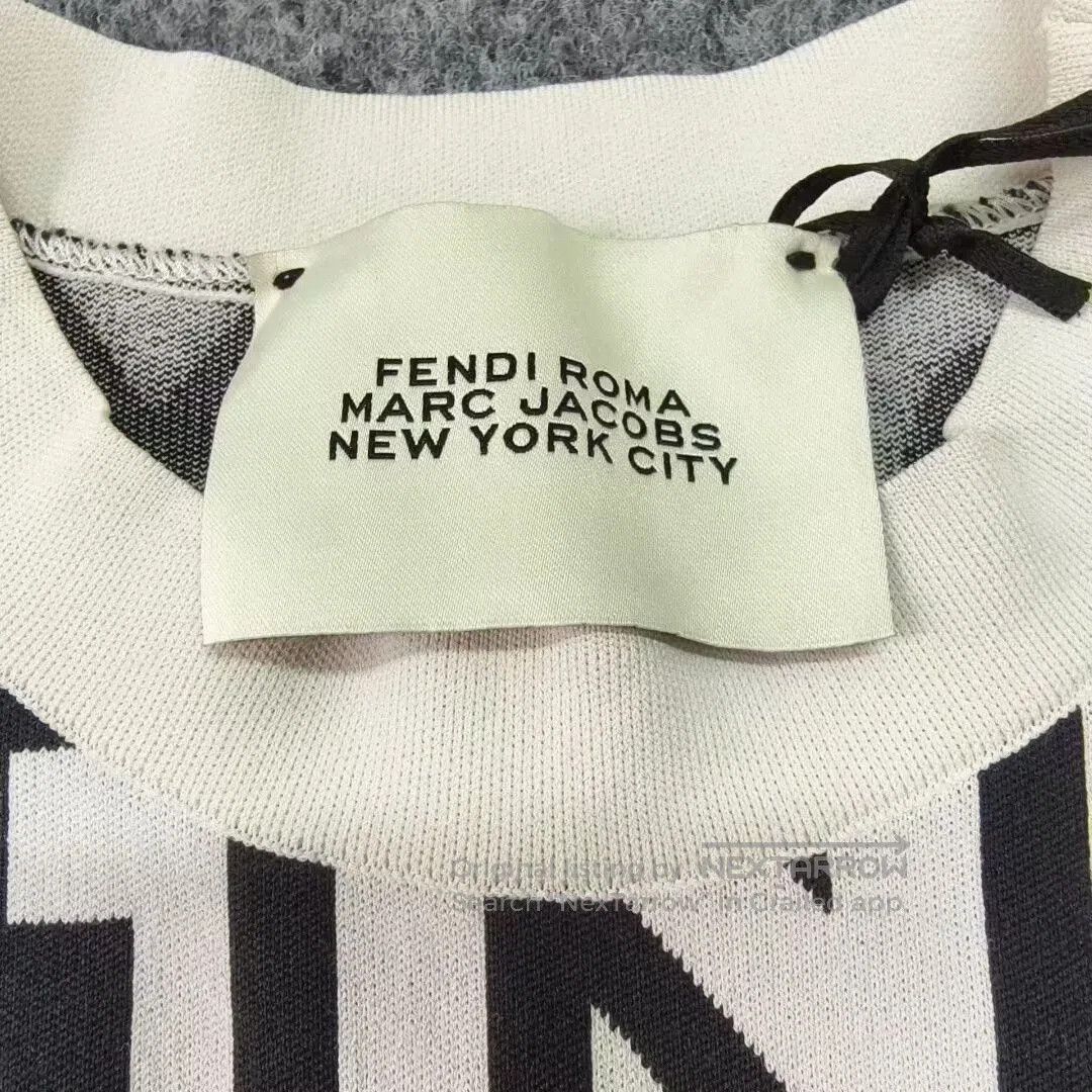 Fendi Fendi Logo Print Knit Dress. Size US 38 / EU 54 - 3 Thumbnail
