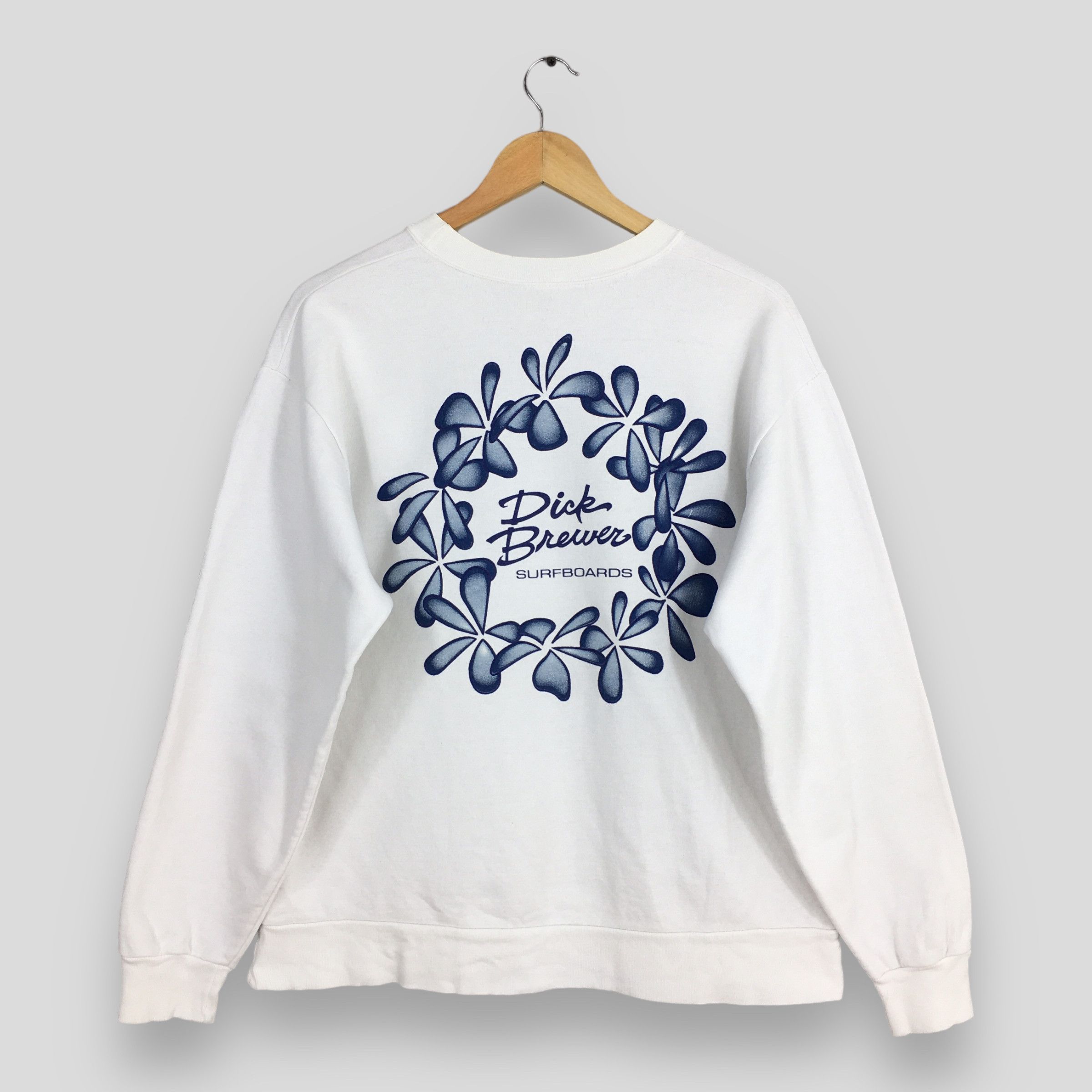 Vintage Vintage 90s Dick Brewer Hawaii Sweatshirt Medium Size US M / EU 48-50 / 2 - 7 Thumbnail