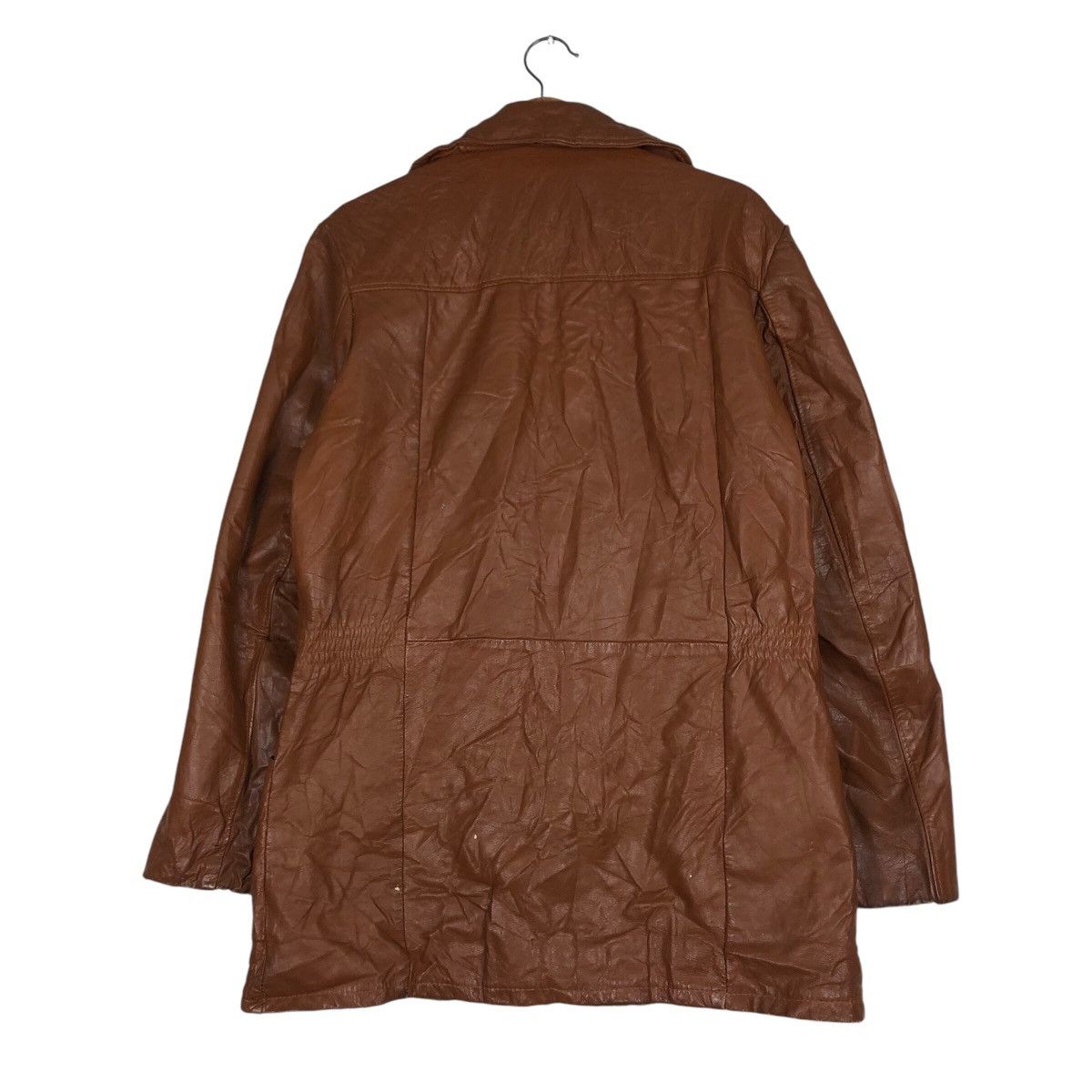 Toyo Enterprises 📌Vintage Biker Leather Jacket Skalar Made in Usa Blanket Size US M / EU 48-50 / 2 - 9 Thumbnail