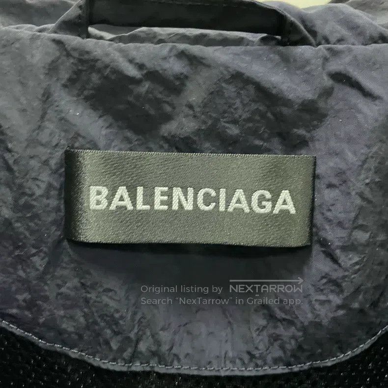 Balenciaga Balenciaga Half Zip Printed Logo Windbreaker Size US M / EU 48-50 / 2 - 3 Thumbnail