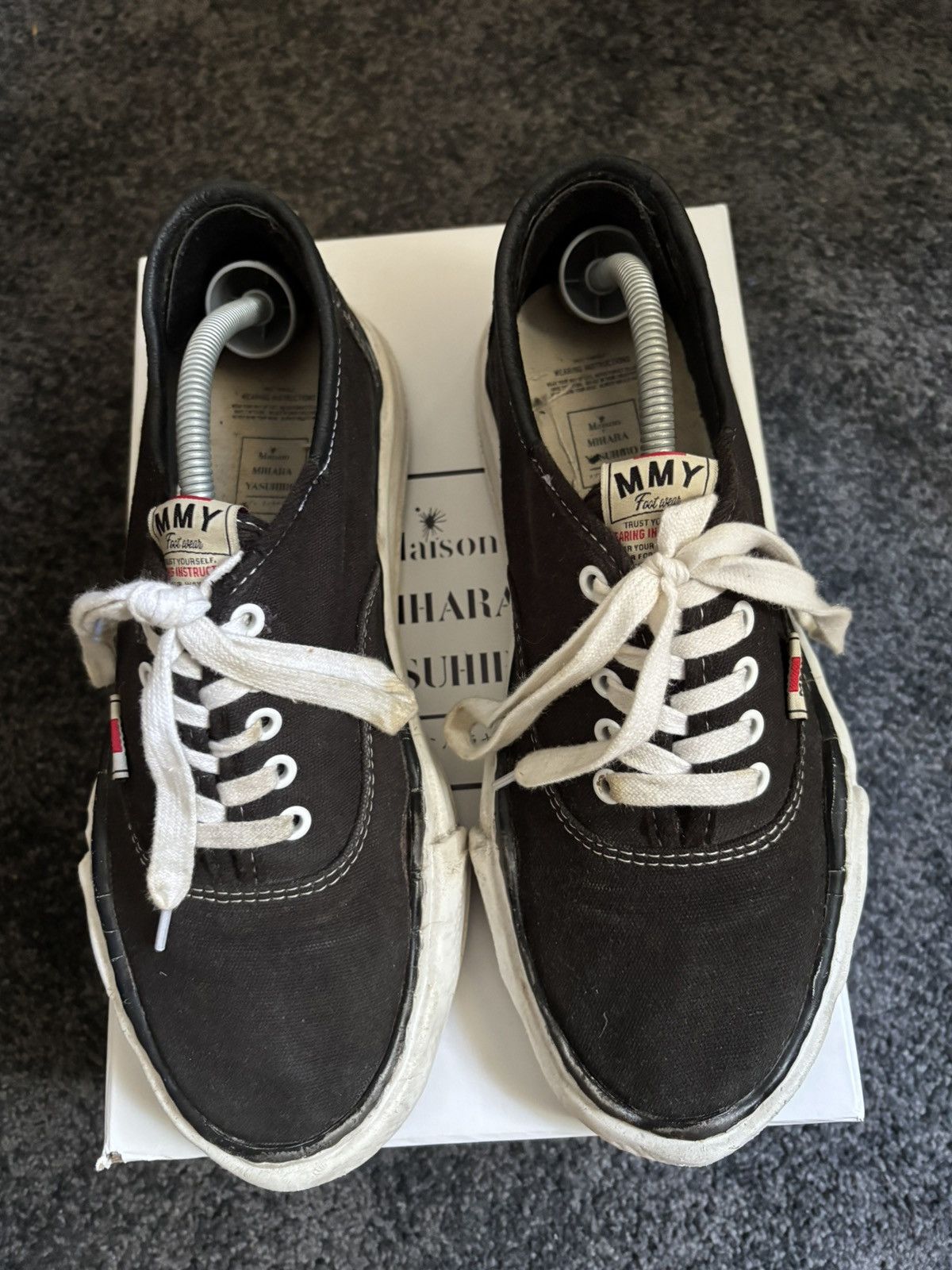 Maison MIHARA YASUHIRO Maison Mihara Yasuhiro Peterson OG Sole Black / MMY Sneakers Size US 10 / EU 43 - 2 Thumbnail