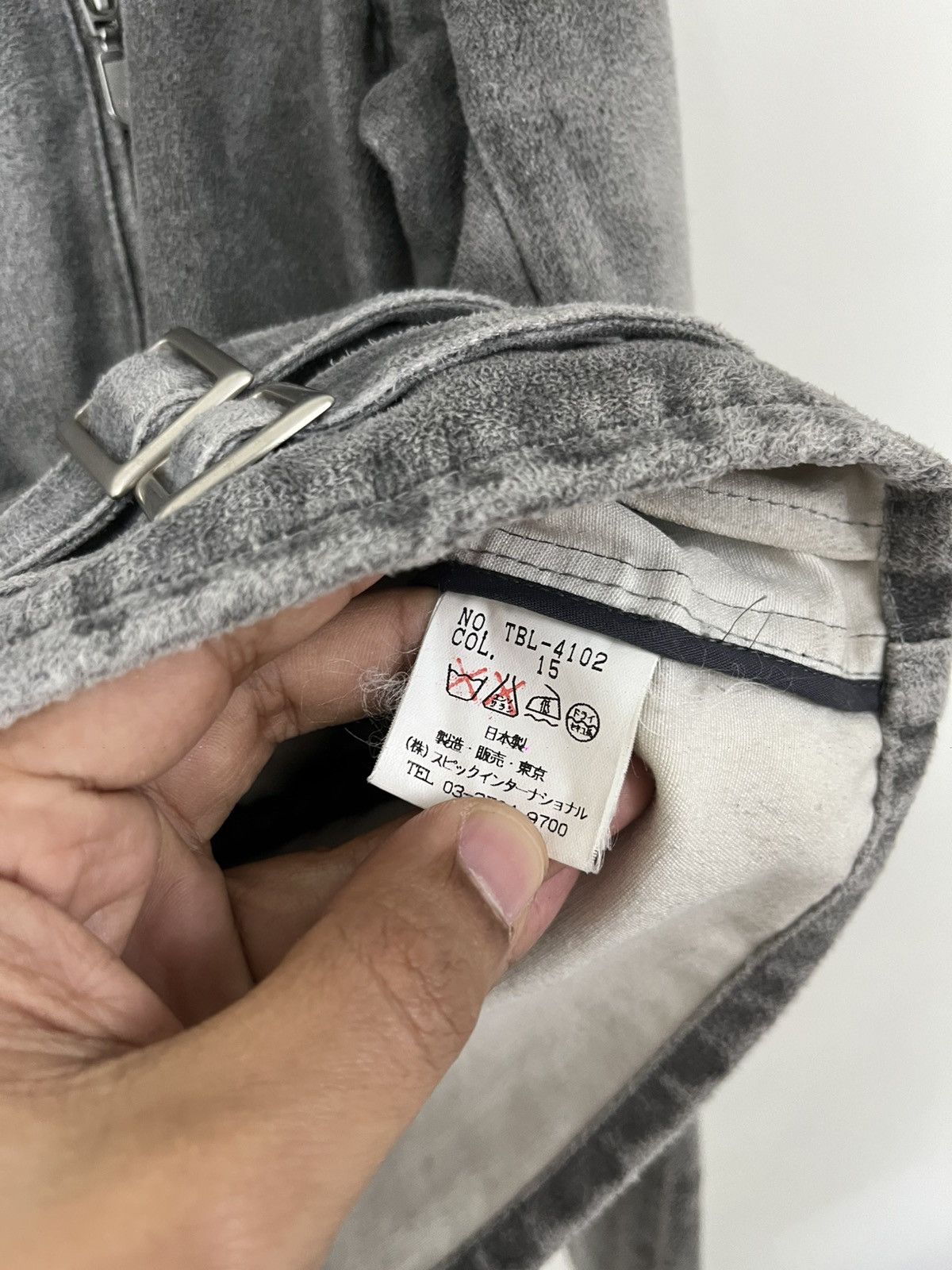 If Six Was Nine Vintage Tornado Mart Suede Biker Jacket Size US L / EU 52-54 / 3 - 11 Thumbnail