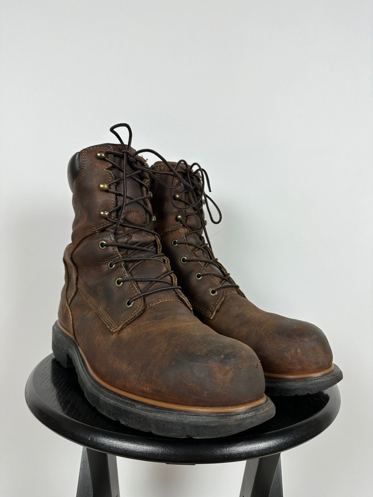Red Wing Red Wing ASTM F2892-11 Brown Leather Waterproof Boots Size US 11 / EU 44 - 10 Thumbnail