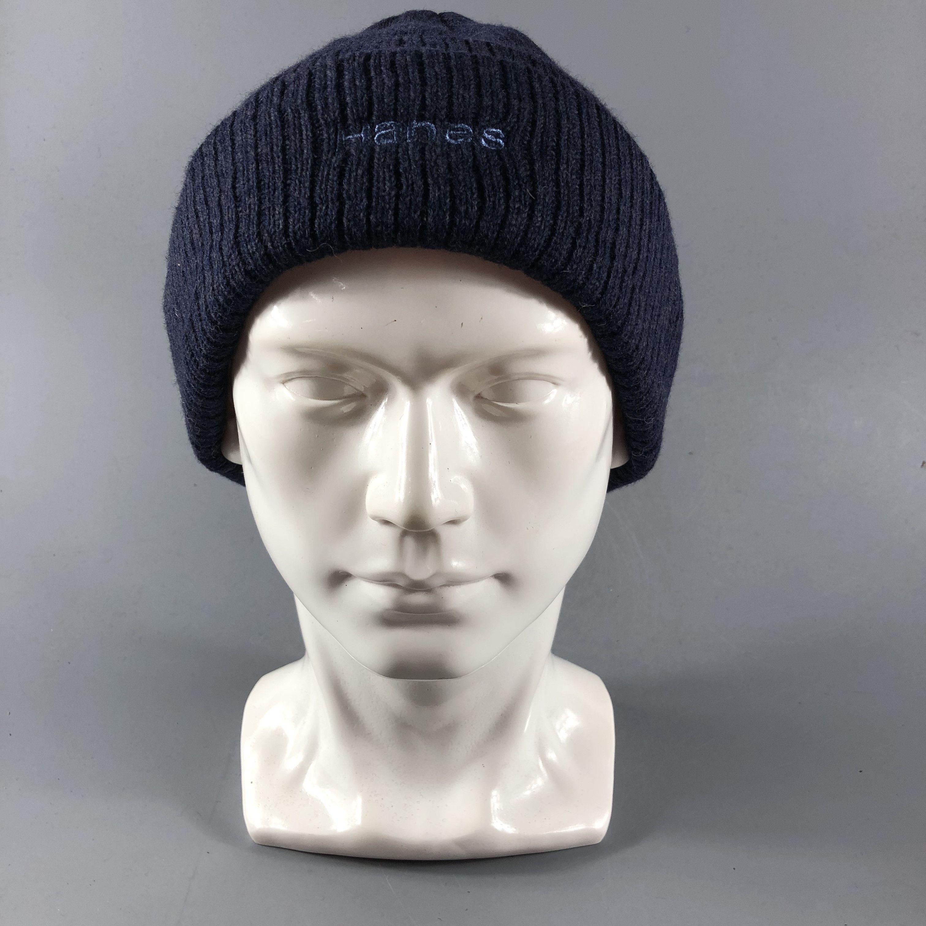 Hanes Hanes Fisherman Wool Beanie Snowcap Snow Hat B552 Size ONE SIZE - 1 Thumbnail