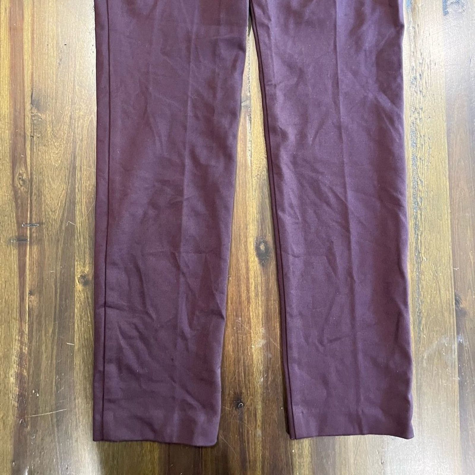 Vintage J. Jill Essential Ponte Slim-Leg Pants Plum - Size XS Size 24" / US 00 / IT 34 - 7 Thumbnail
