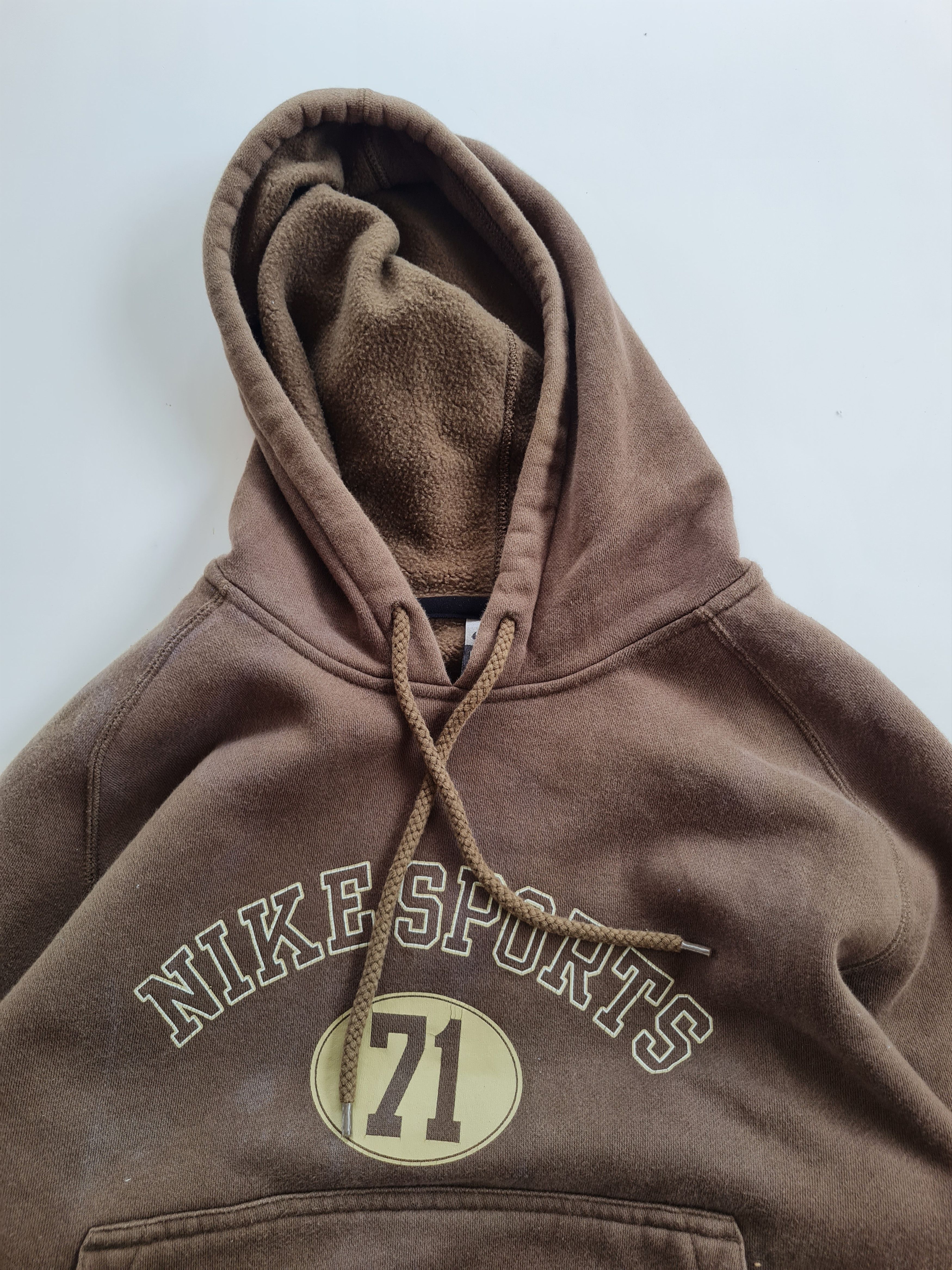 Nike × Vintage Vtg Nike Sport Spellouy Hoodie Pullover Size US M / EU 48-50 / 2 - 3 Thumbnail