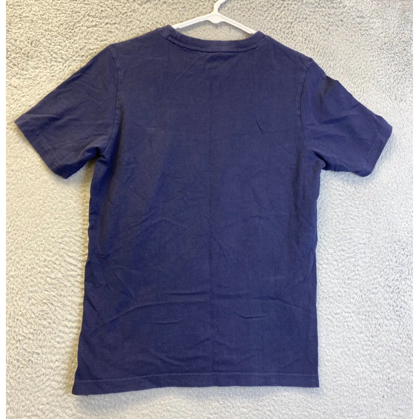 Puma PUMA Shirt Adult S Navy Blue & Red Breathable Short Sleeve Casual Mens/52-54 Shirt T-Shirt Pullover Regular Men Blue Logo Size US S / EU 44-46 / 1 - 6 Thumbnail