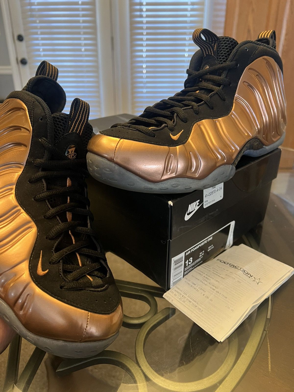 Nike Foamposite One “Copper” 2017 Size US 13 / EU 46 - 1 Thumbnail