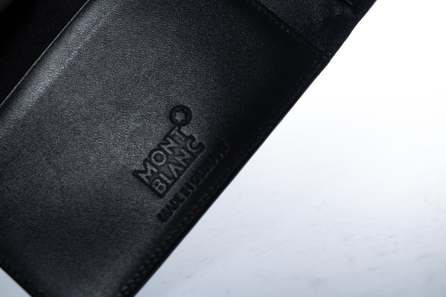 Montblanc Montblanc, black leather wallet Size ONE SIZE - 5 Thumbnail