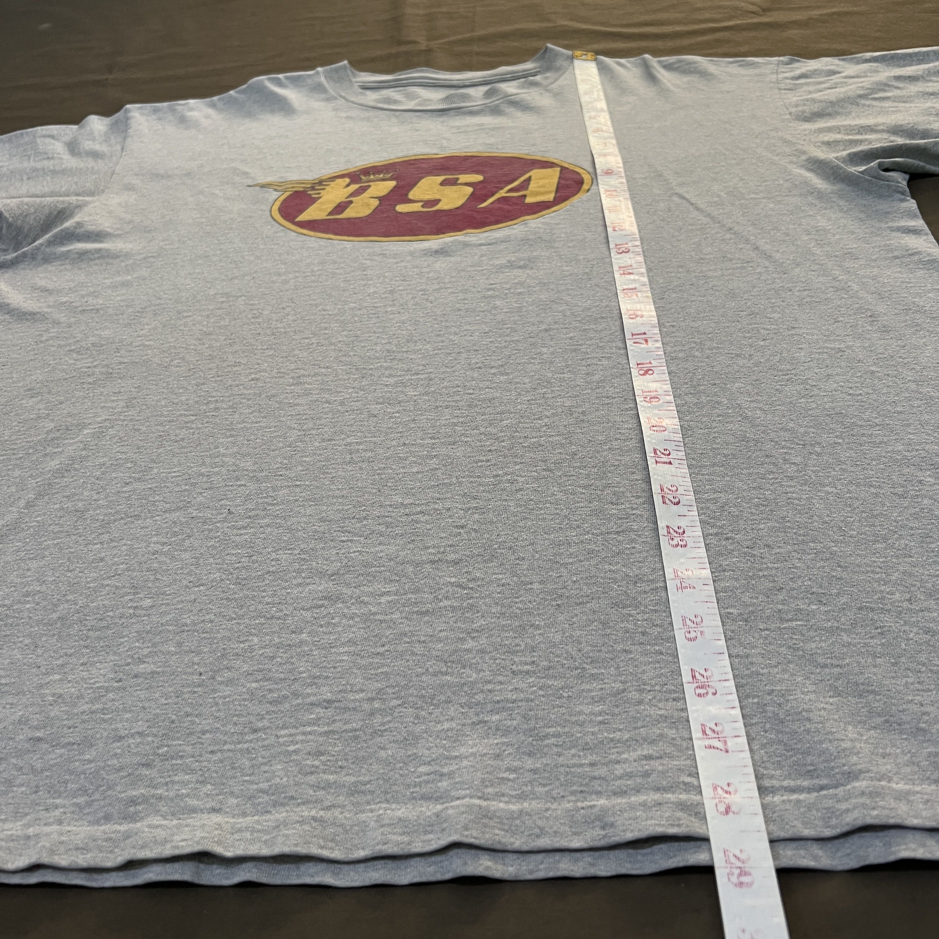 Harley Davidson × Vintage Vintage 90s Motorcycle BSA British Cycling Biker Promo Tee Size US XL / EU 56 / 4 - 7 Thumbnail