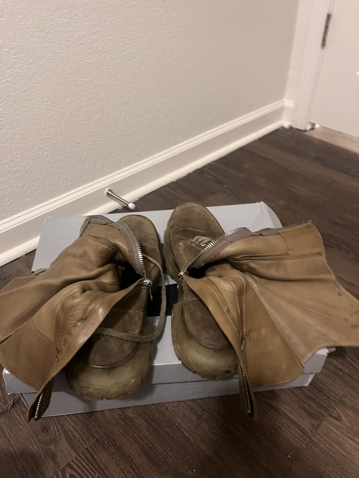 Rick Owens Rick Owens Bozo Tractor Boots Size US 11 / EU 44 - 4 Thumbnail