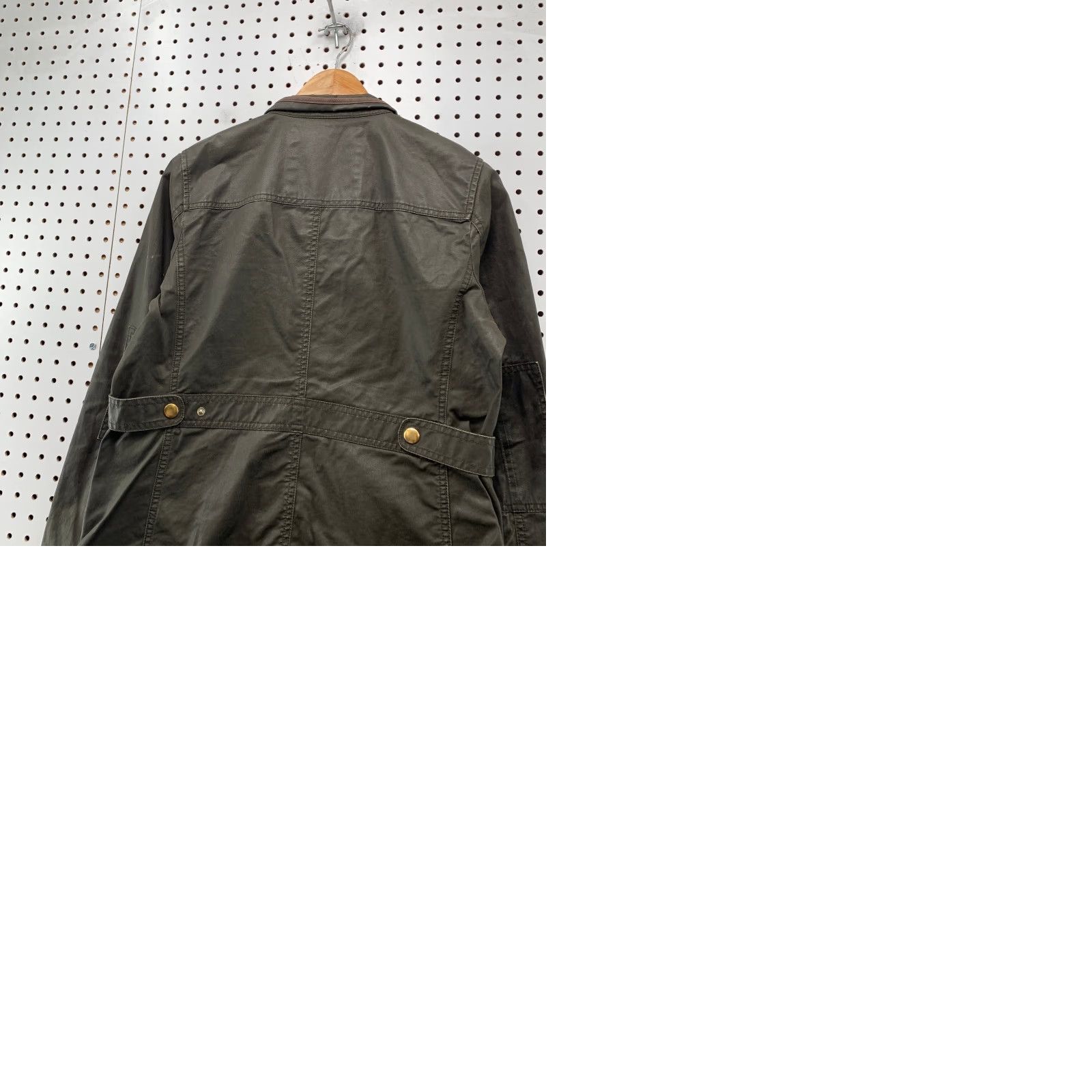 J.Crew VINTAGE J Crew Waxed Field Jacket Womens M Brown Relaxed Boyfriend Fit Hunt Jacket Size M / US 6-8 / IT 42-44 - 9 Thumbnail