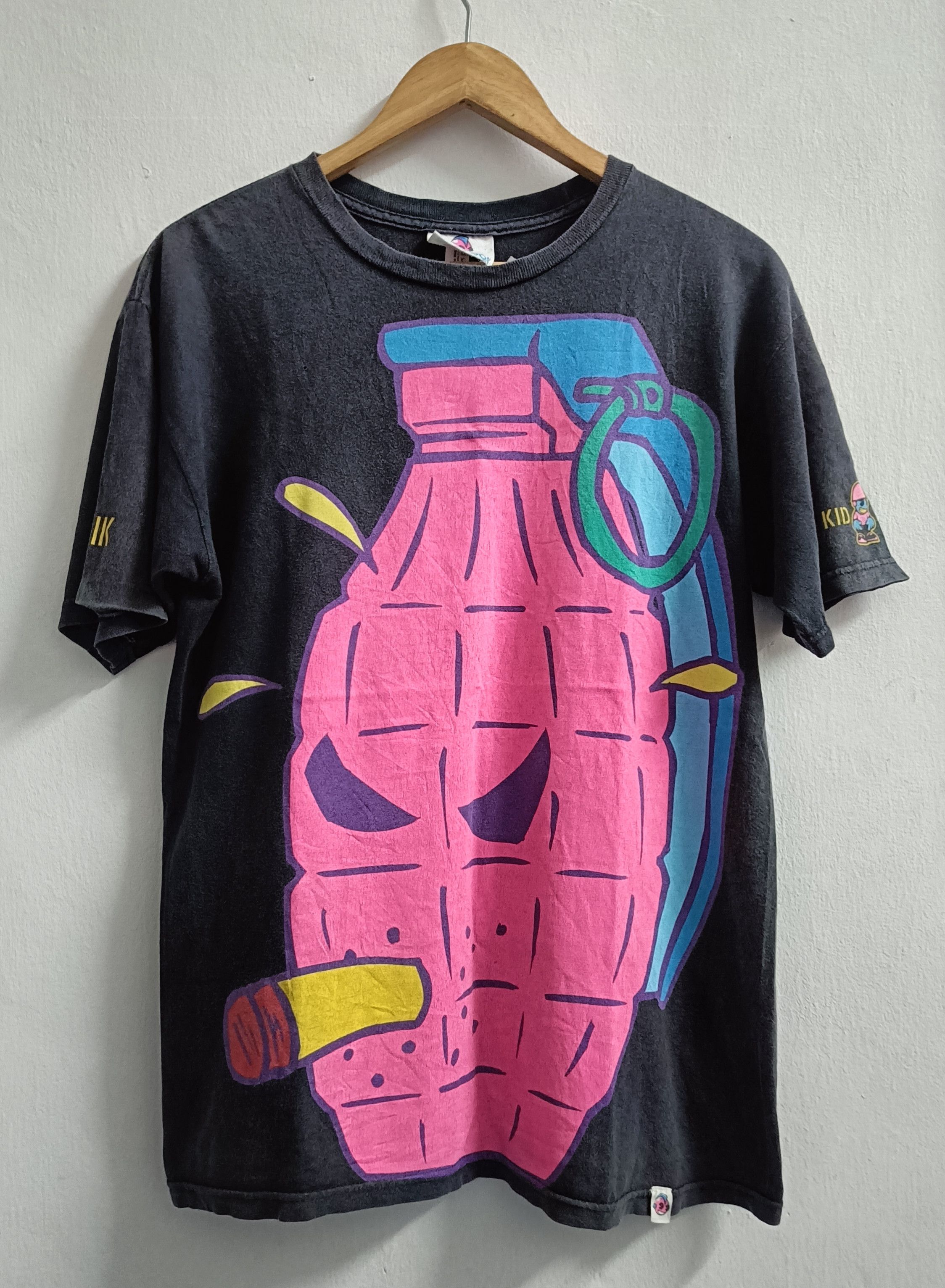 Kid Robot 🔥🔥 Rare Kid Robot X Kozik Sun Faded Tee Size US M / EU 48-50 / 2 - 1 Thumbnail