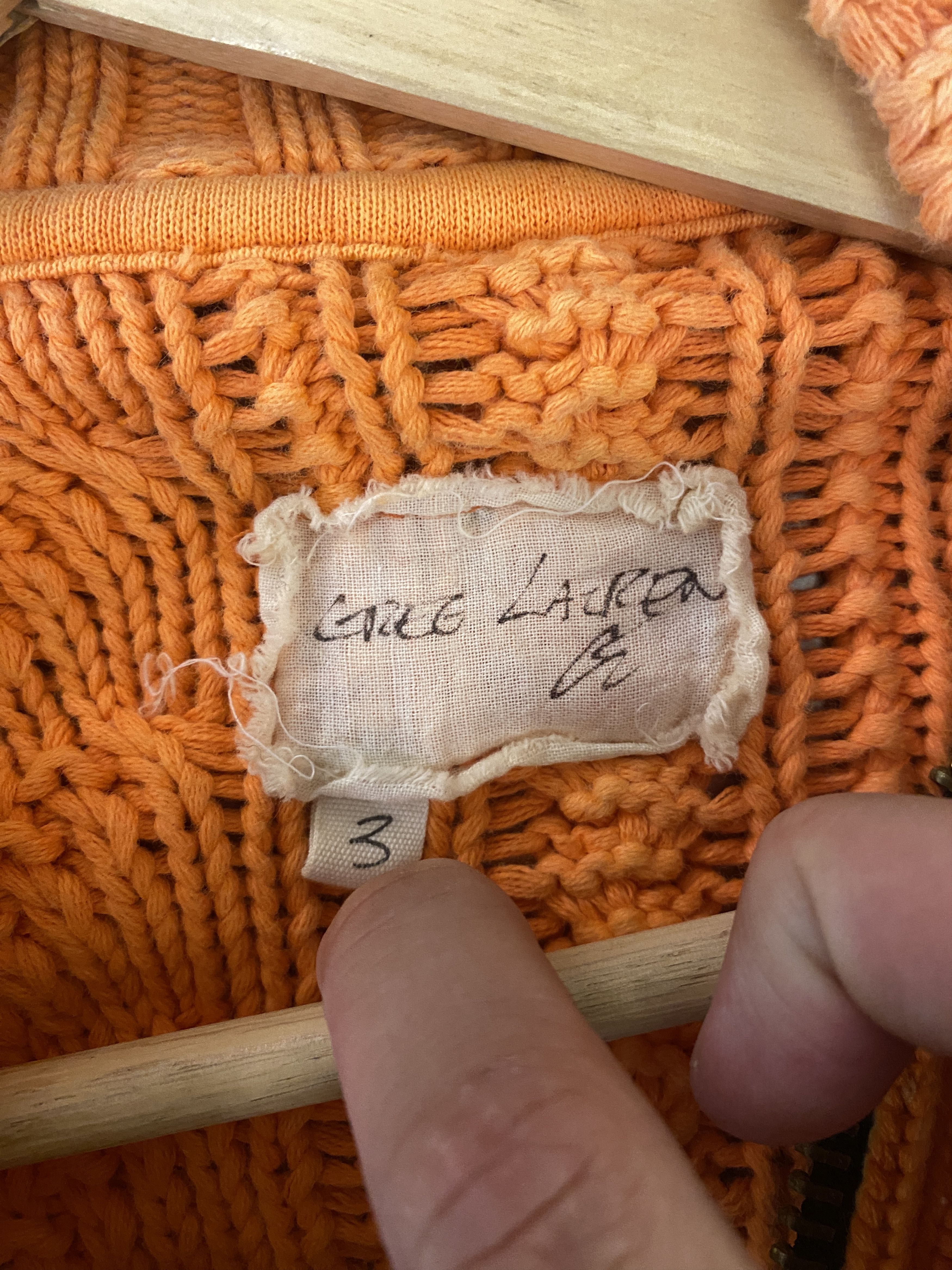 Greg Lauren GREG LAUREN CABLE KNIT FISHERMAN SAMPLE SWEATER JACKET Size US L / EU 52-54 / 3 - 4 Thumbnail