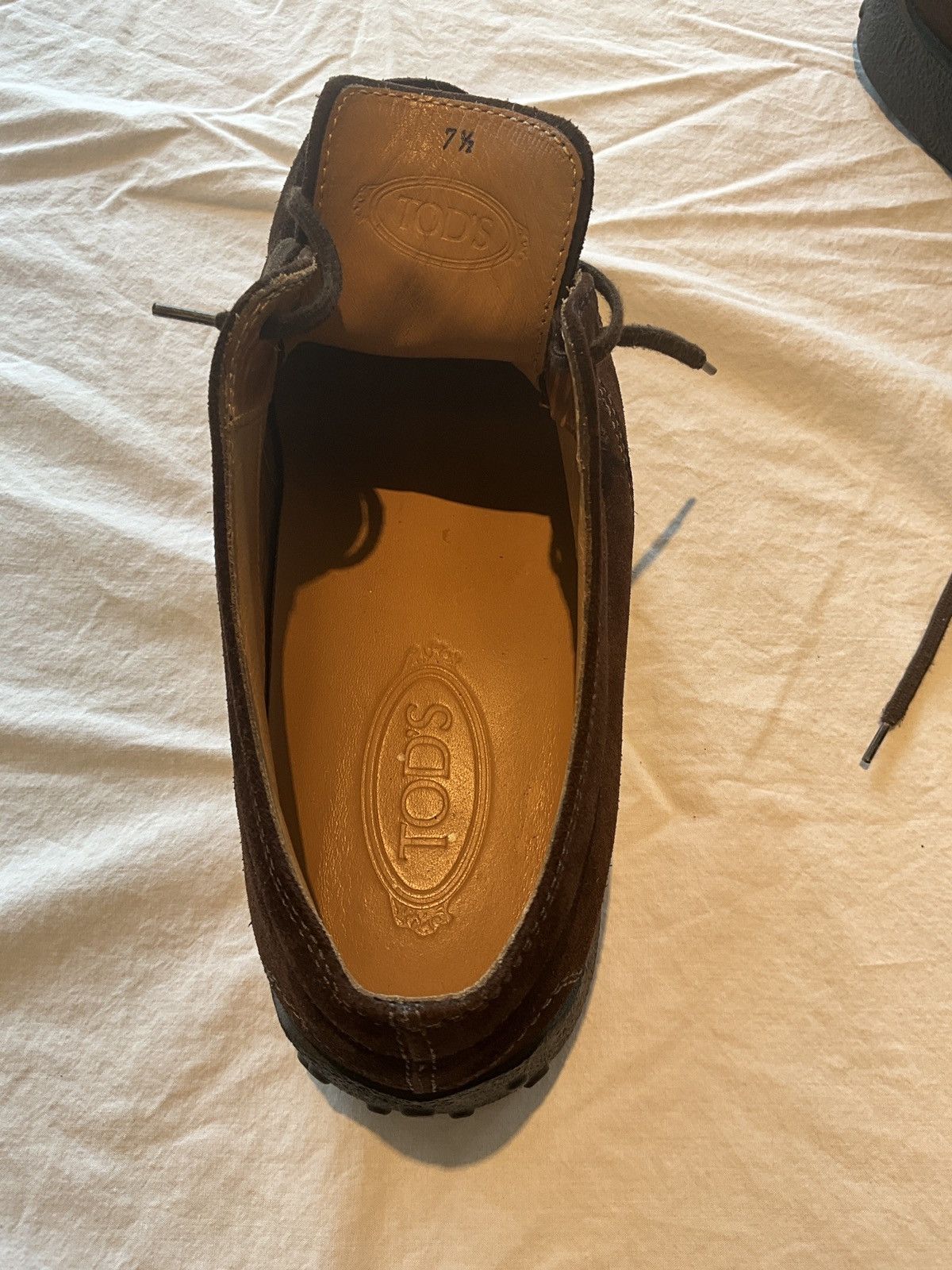 Tod's Brown suede Tod’s shoes with rubber soles Size US 7.5 / EU 40-41 - 4 Thumbnail