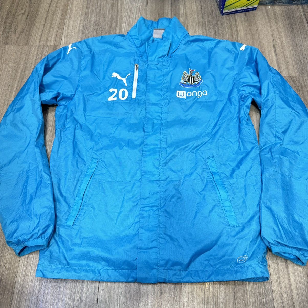 Puma Newcastle United player issued /worn training jacket Size US M / EU 48-50 / 2 - 1 Thumbnail