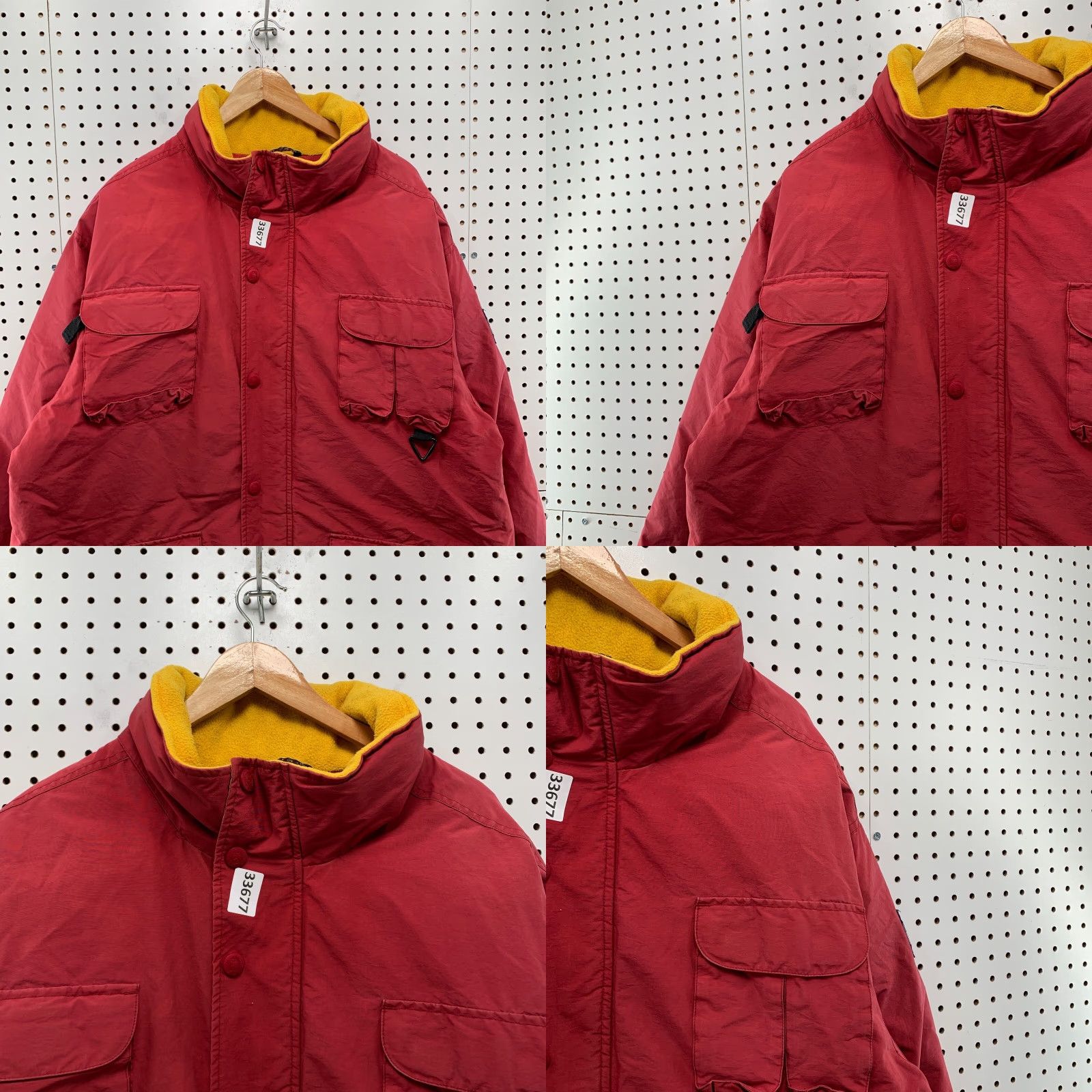 Tommy Hilfiger VINTAGE Tommy Hilfiger Down Puffer Jacket Men XL Red 90s Style Mens Jacket XL Red Tommy Hilfiger Puffer Jacket Mens 90s Size US XL / EU 56 / 4 - 8 Thumbnail