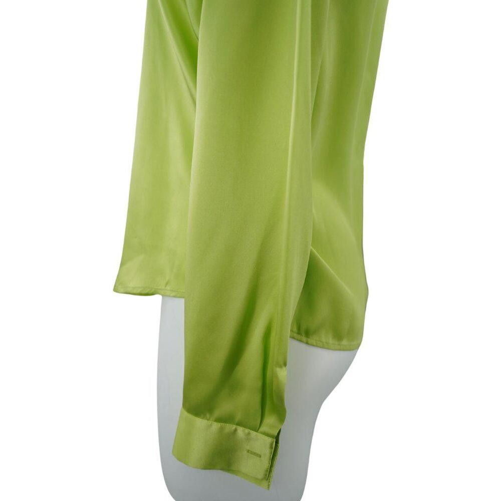 Designer Vintage Patrick Christopher Silk Button Down Size 8 Size M / US 6-8 / IT 42-44 - 5 Thumbnail