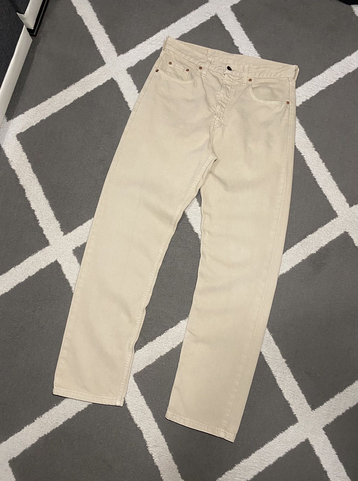 Levi's × Levi's Vintage Clothing × Vintage Vintage 90’s Levi’s Orange Tab men’s denim jeans 615 Sand Size US 32 / EU 48 - 2 Thumbnail