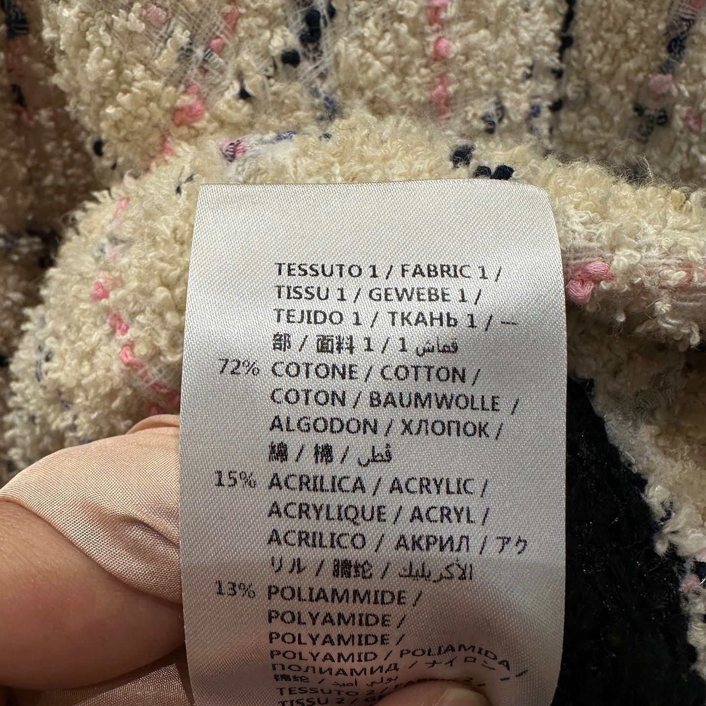 Gucci Gucci Gold Button Tweed 4-Pocket Cotton Jacket 38 Size XS / US 0-2 / IT 36-38 - 6 Thumbnail