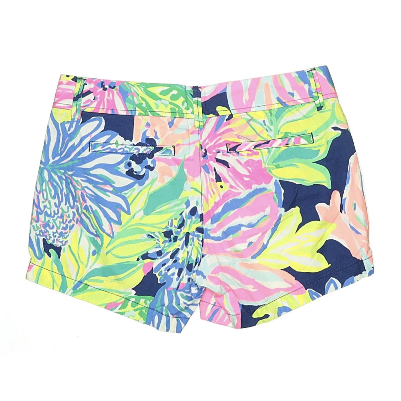 Other Lilly Pulitzer Printed Pink Vacation Shorts Size 6 Size 28" / US 6 / IT 42 - 2 Thumbnail