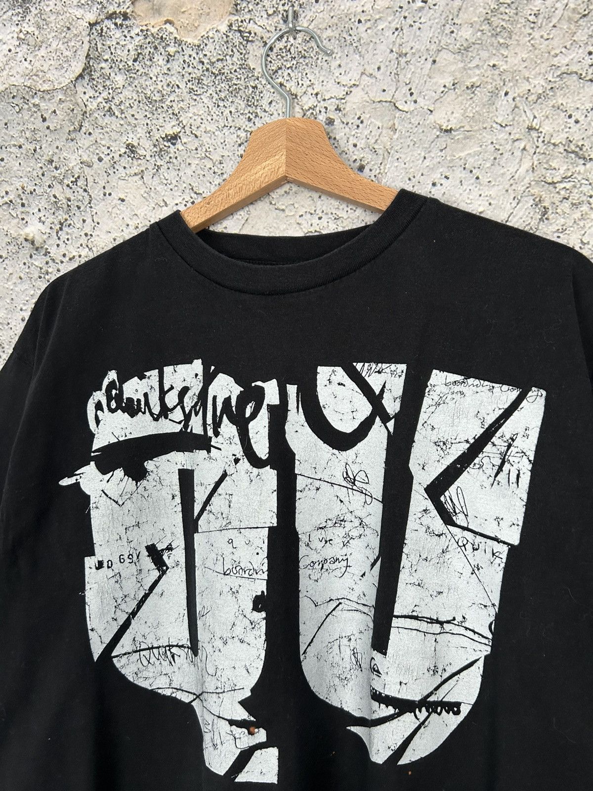 Quiksilver Vintage Quiksilver 90s Surf Skate Baggy Tee Streetwear Hype Size US L / EU 52-54 / 3 - 3 Thumbnail