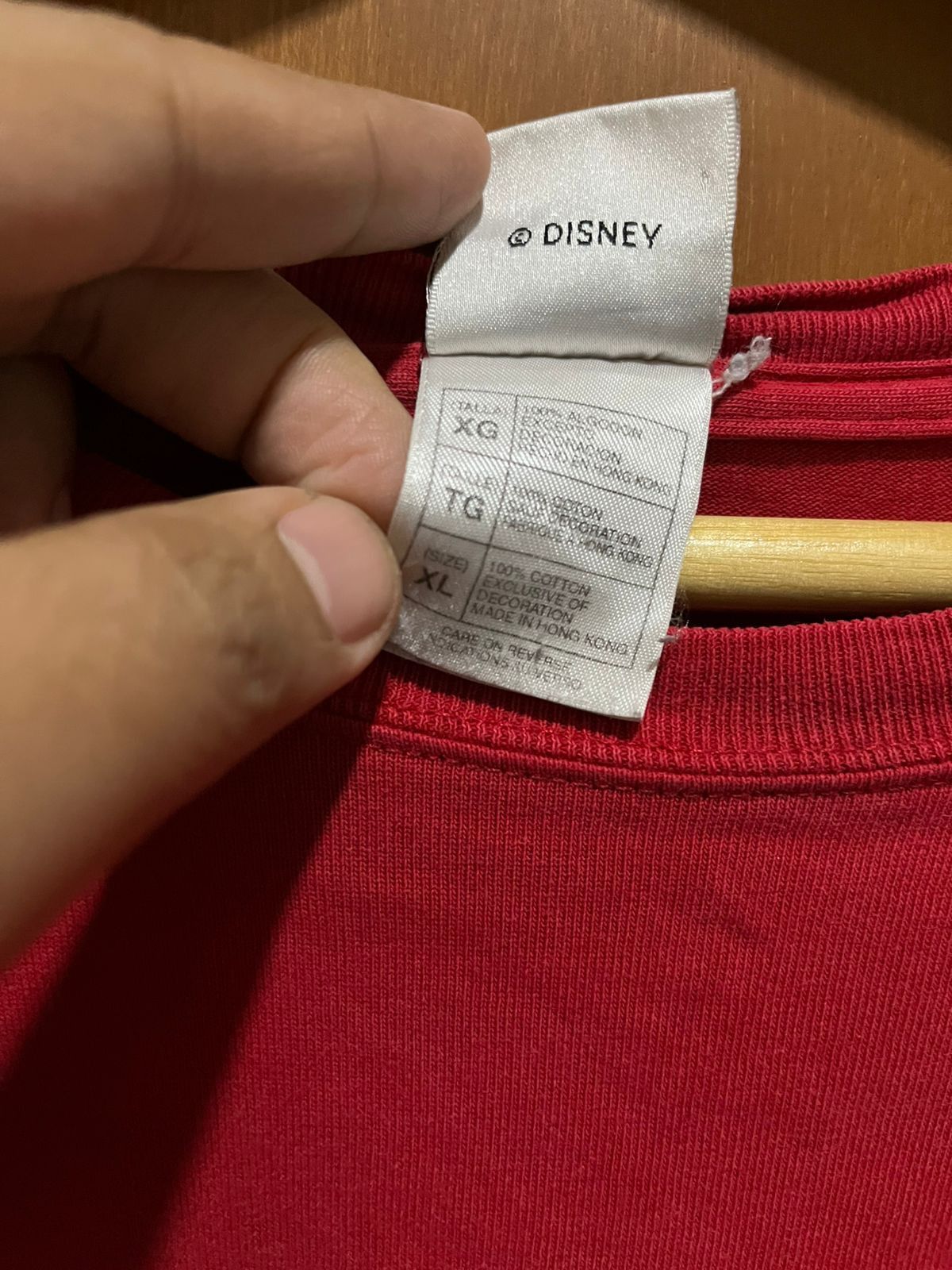 Disney × Mickey Mouse vintage disney mickey mouse word embroidery tee tshirt Size US XL / EU 56 / 4 - 5 Thumbnail