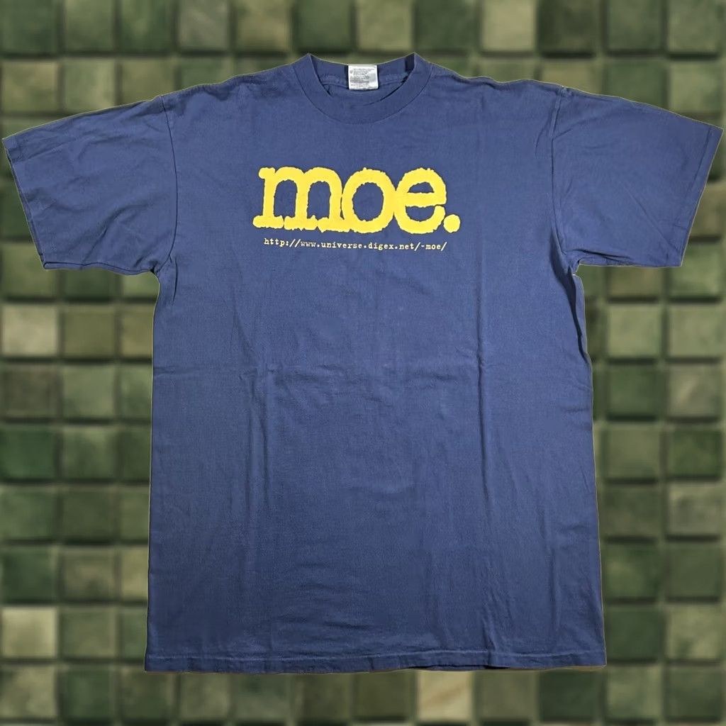 Vintage VINTAGE Moe. Sony 550 Music T-Shirt 90s XL Oneita Tag Blue Single Stitch Size US XL / EU 56 / 4 - 1 Thumbnail