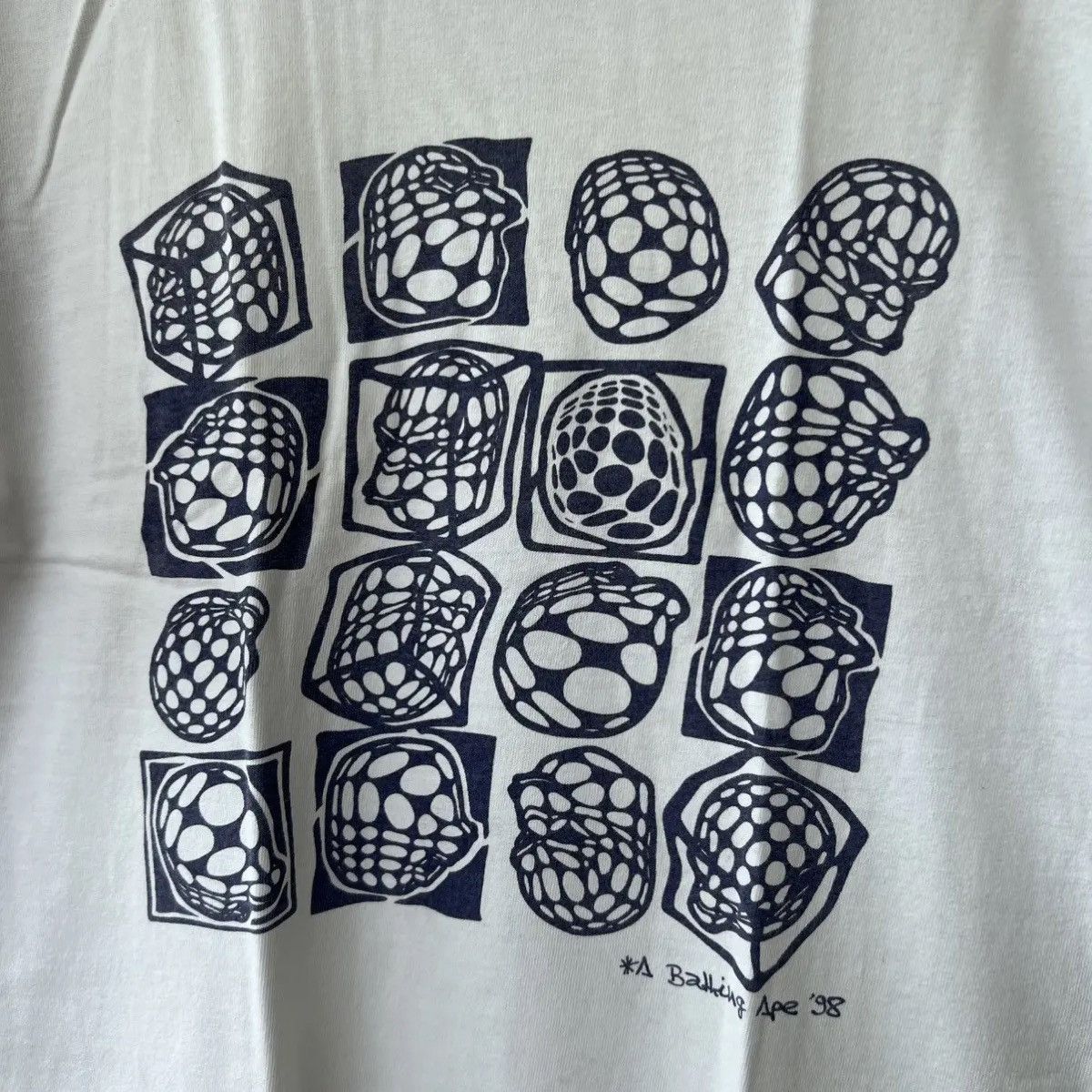 Bape Very Rare Vintage 90s Bape Prism Logo Oneita Tag Tee Size US M / EU 48-50 / 2 - 2 Thumbnail