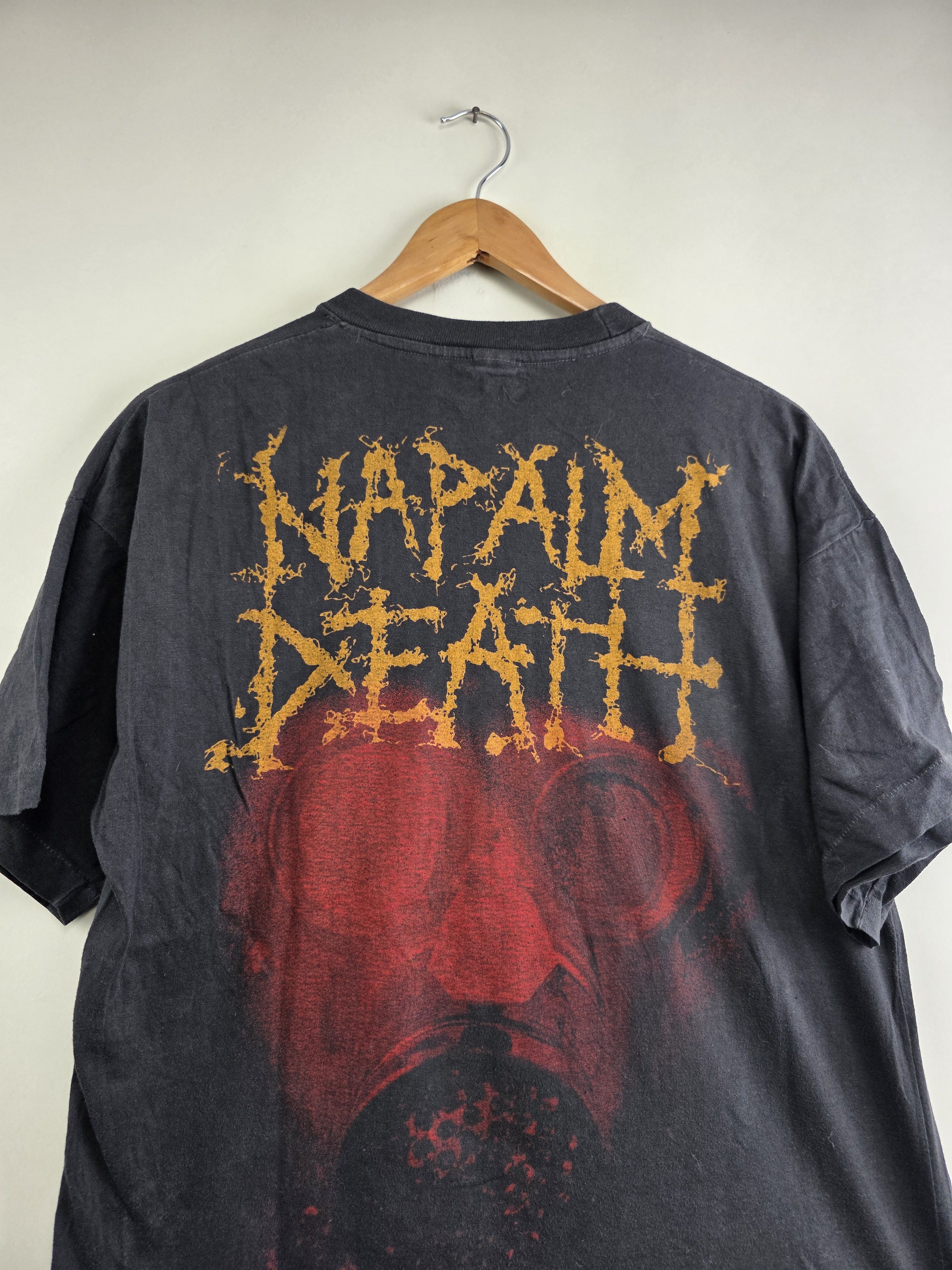 Band Tees × Vintage 90s Napalm Death Empire Euro Metal tee L 21" 26" Size US L / EU 52-54 / 3 - 6 Thumbnail