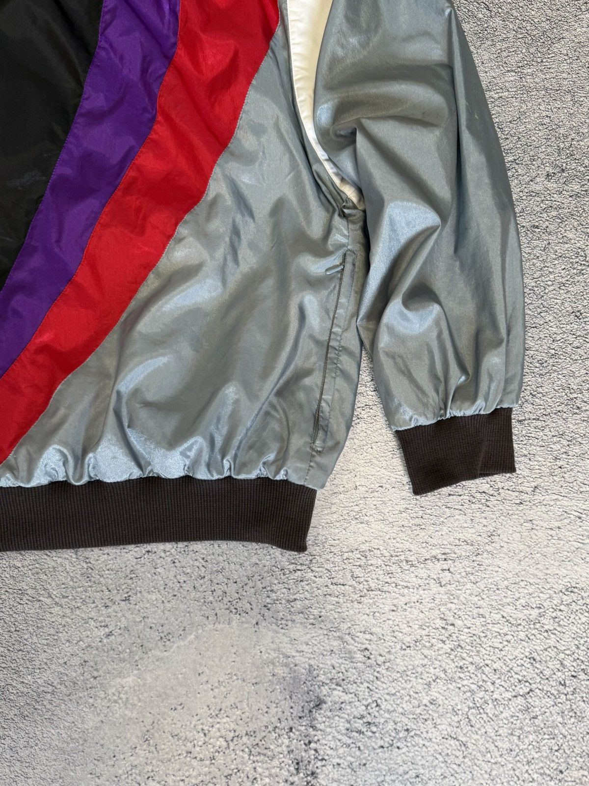 Nike Vintage 90s Nike International Track Jacket Windbreaker Size US XXL / EU 58 / 5 - 13 Thumbnail