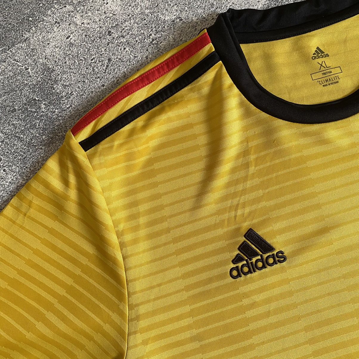 Adidas Vintage adidas belgium national 2017 2018 away soccer jersey Size US XL / EU 56 / 4 - 5 Thumbnail