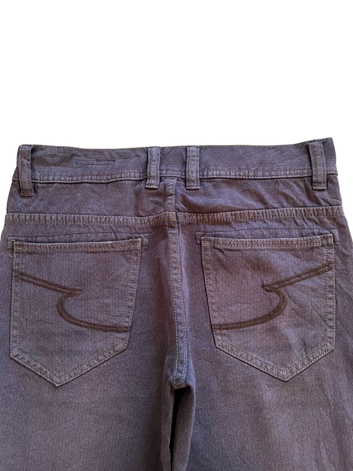 Japanese Brand × semanticdesign Vintage Japanese Semantic Design Striped Lines Jeans Size US 32 / EU 48 - 9 Thumbnail
