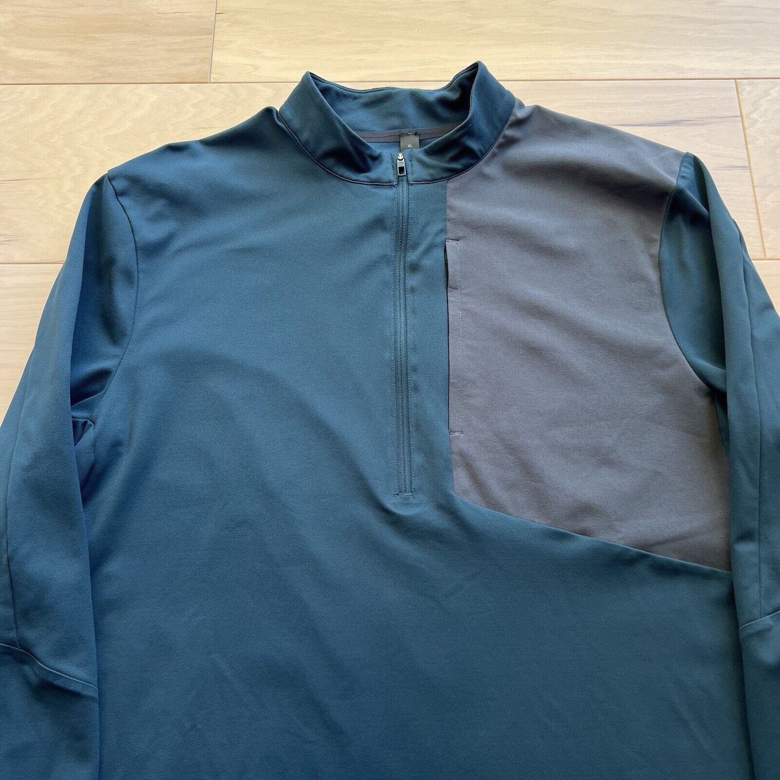 Lululemon Lululemon Division Zip Up XL Blue Pullover Workout Running Size US XL / EU 56 / 4 - 3 Thumbnail