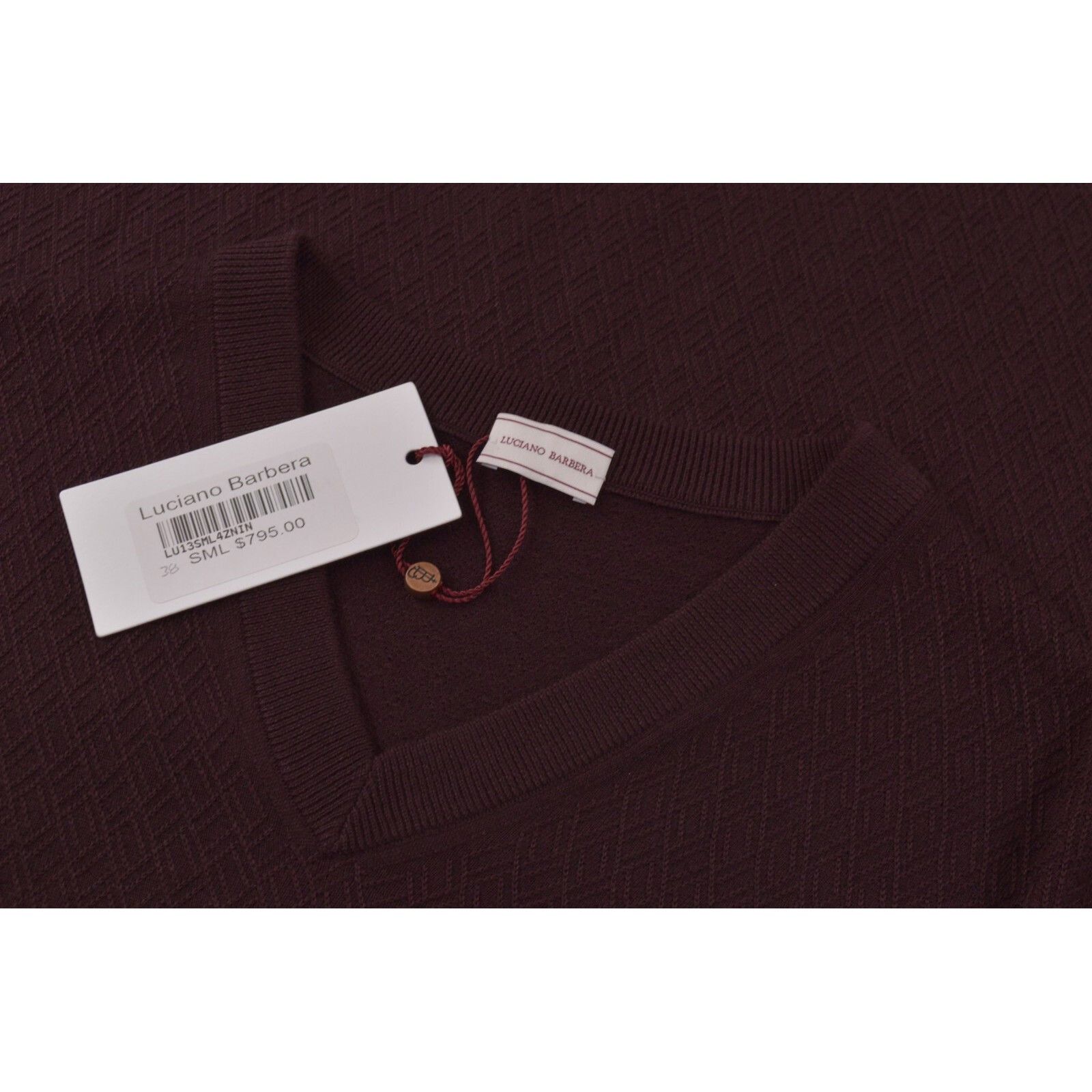 Luciano Barbera Luciano Barbera Sweater Size US S in Red Size US S / EU 44-46 / 1 - 1 Thumbnail