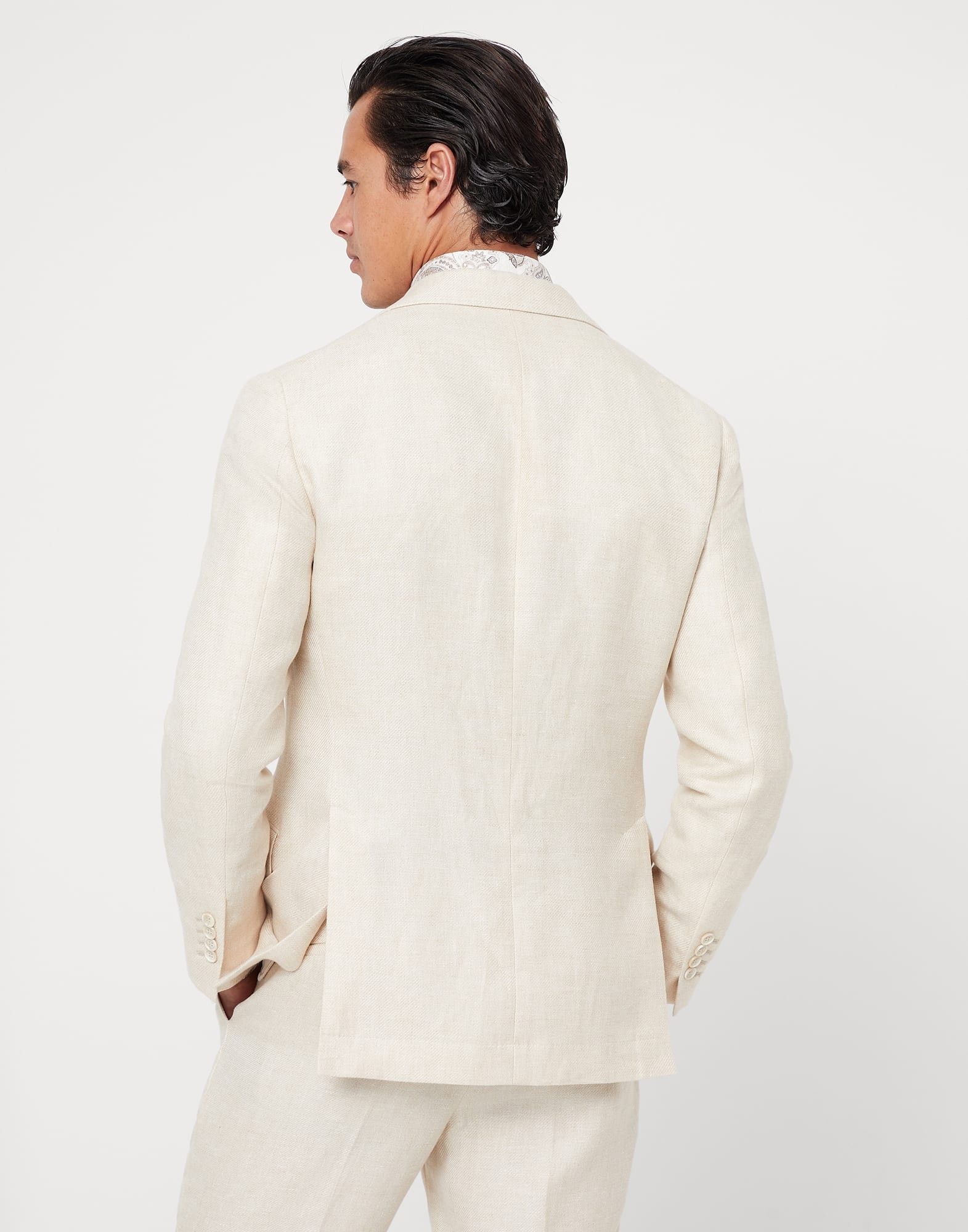 Brunello Cucinelli Suit in Light Beige Size US XL / EU 56 / 4 - 2 Thumbnail
