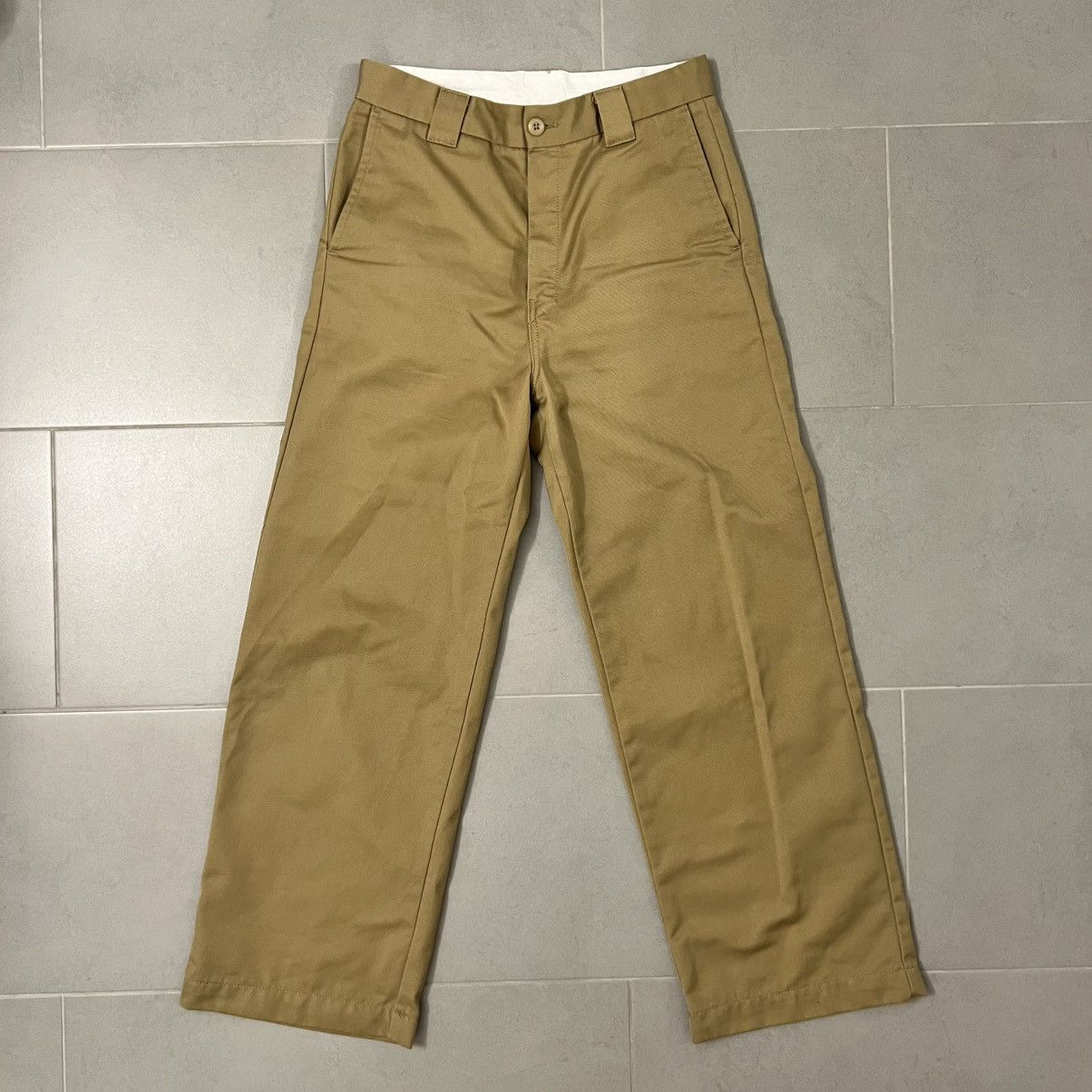 Carhartt Wip Carhartt Wip Brooker Wide Leg Chino Trouser Pant Khaki Rigid Size US 28 / EU 44 - 1 Thumbnail