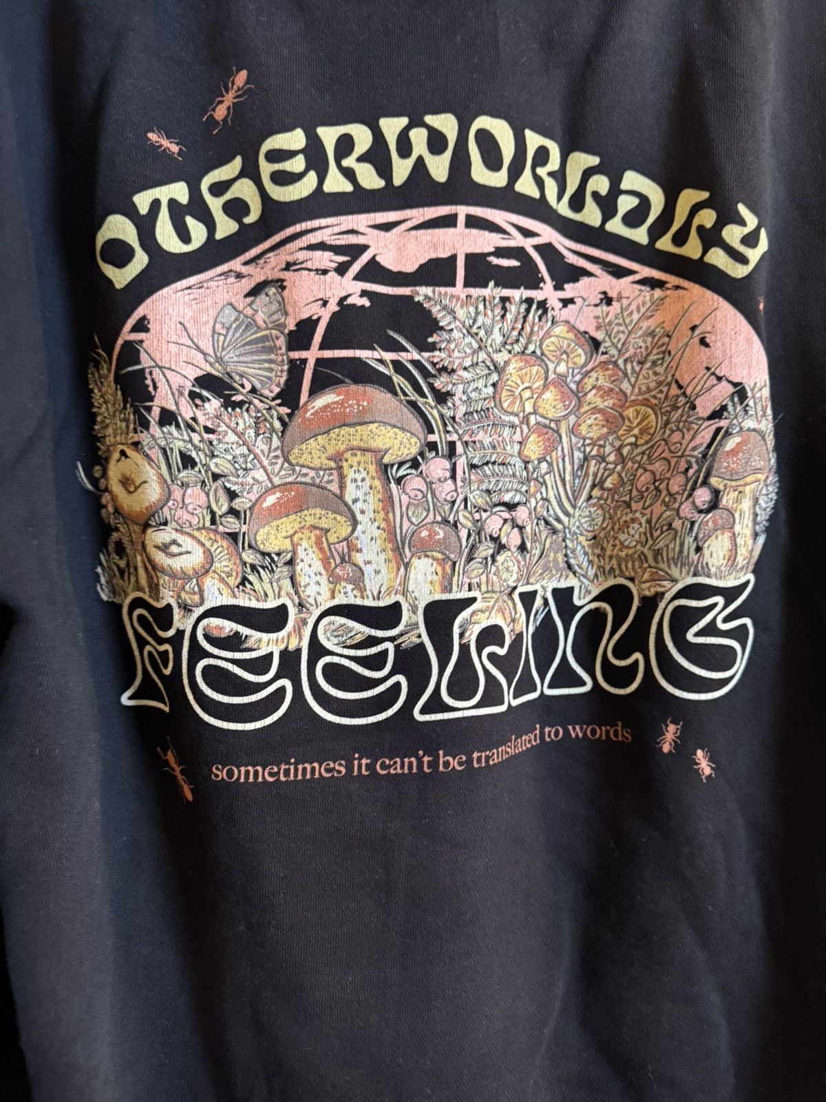 Designer “OTHERWORLDLY FEELINGS” Hoodie Size L Size US L / EU 52-54 / 3 - 5 Thumbnail
