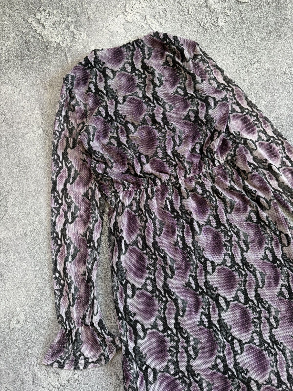 Designer × Japanese Brand × Vintage Mesh dress XS style like Save The Queen / Jean Paul Gaultier Size XS / US 0-2 / IT 36-38 - 14 Thumbnail