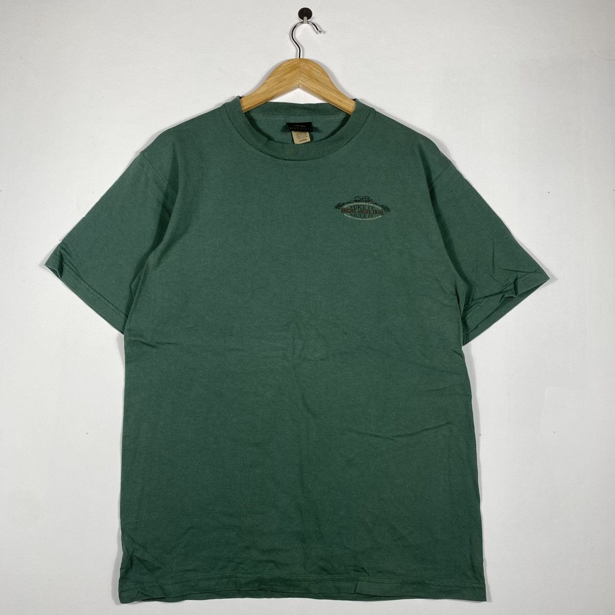 Vintage Vintage 90's BRIGHT ANGEL TRAIL Grand Canyon Tee Shirt Size US L / EU 52-54 / 3 - 3 Thumbnail