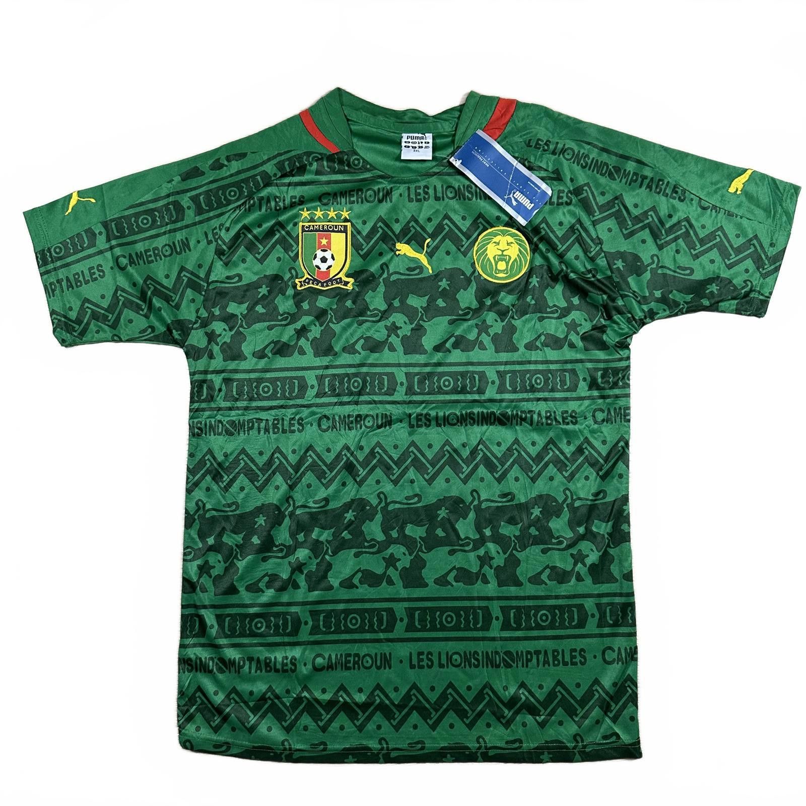Puma NWT Puma Futbol Jersey 3XL Green Cameroon Soccer Size ONE SIZE - 1 Thumbnail