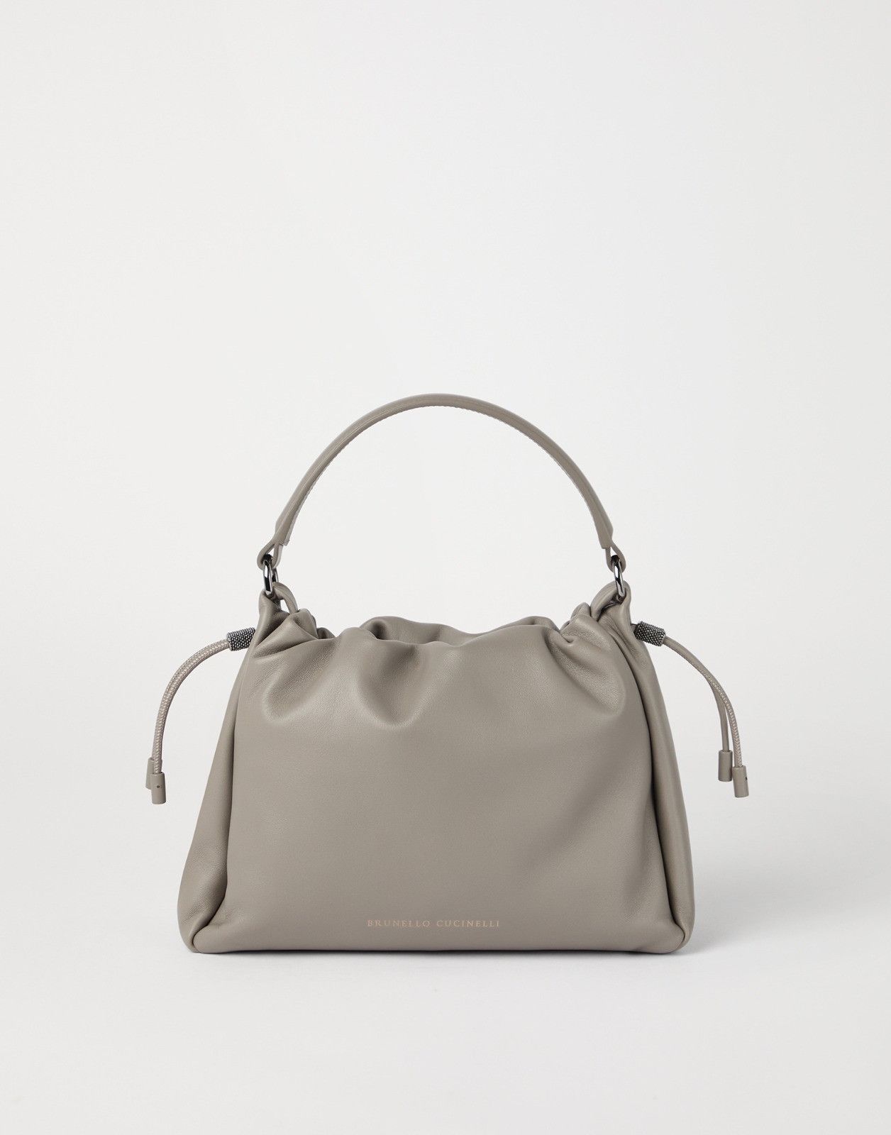 Brunello Cucinelli o1la1rc1a0326 Size: OS / Shoulder Strap Bag in Grey Size ONE SIZE - 1 Thumbnail
