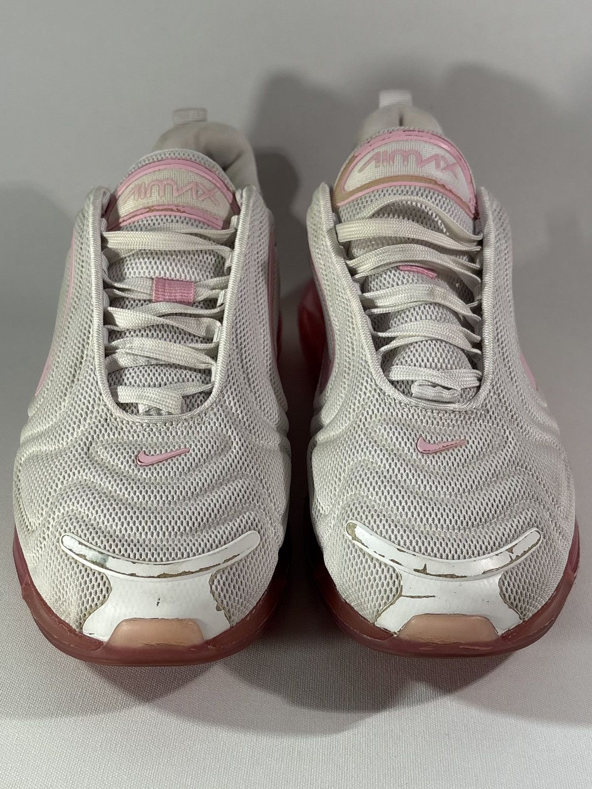 Nike Nike Air Max 720 White And Pink Athletic Shoes Women's 9.5 Size US 9.5 / IT 39.5 - 5 Thumbnail
