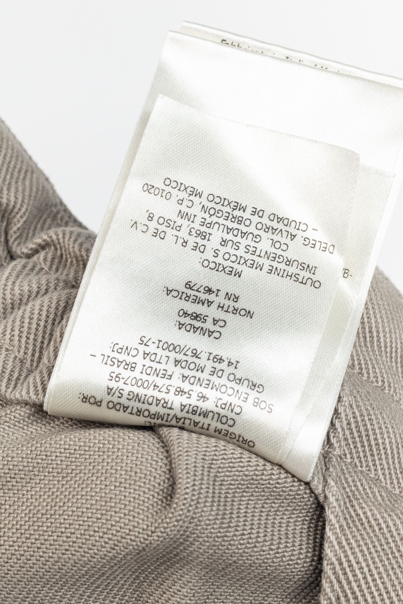 Fendi Fendi Resort 2023 Runway Baguette Denim Cargo Mini Skirt Size 24" / US 00 / IT 34 - 13 Thumbnail